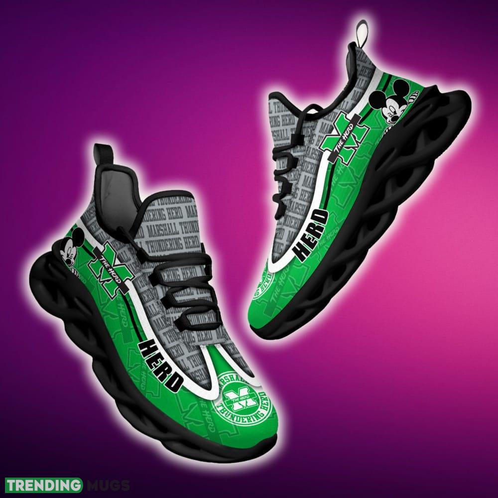 Marshall Thundering Herd Black And White Clunky Sneaker NCAA Teams For Fans Running Shoes New Clunky Sneakers - Marshall Thundering Herd Black And White Clunky Sneakers For Fans This Season, Custom Sport Shoes_1 Marshall Thundering Herd Black And White Clunky Sneaker NCAA Teams For Fans Running Shoes New Clunky Sneakers - Marshall Thundering Herd Black And White Clunky Sneakers For Fans This Season, Custom Sport Shoes_1