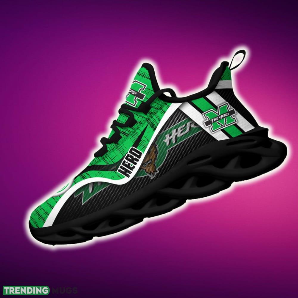 Marshall Thundering Herd Max Soul Shoes NCAA Teams For Fans Running Shoes New Clunky Sneakers Max Soul Marshall Thundering Herd Max Soul Shoes NCAA Teams For Fans Running Shoes New Clunky Sneakers Max Soul