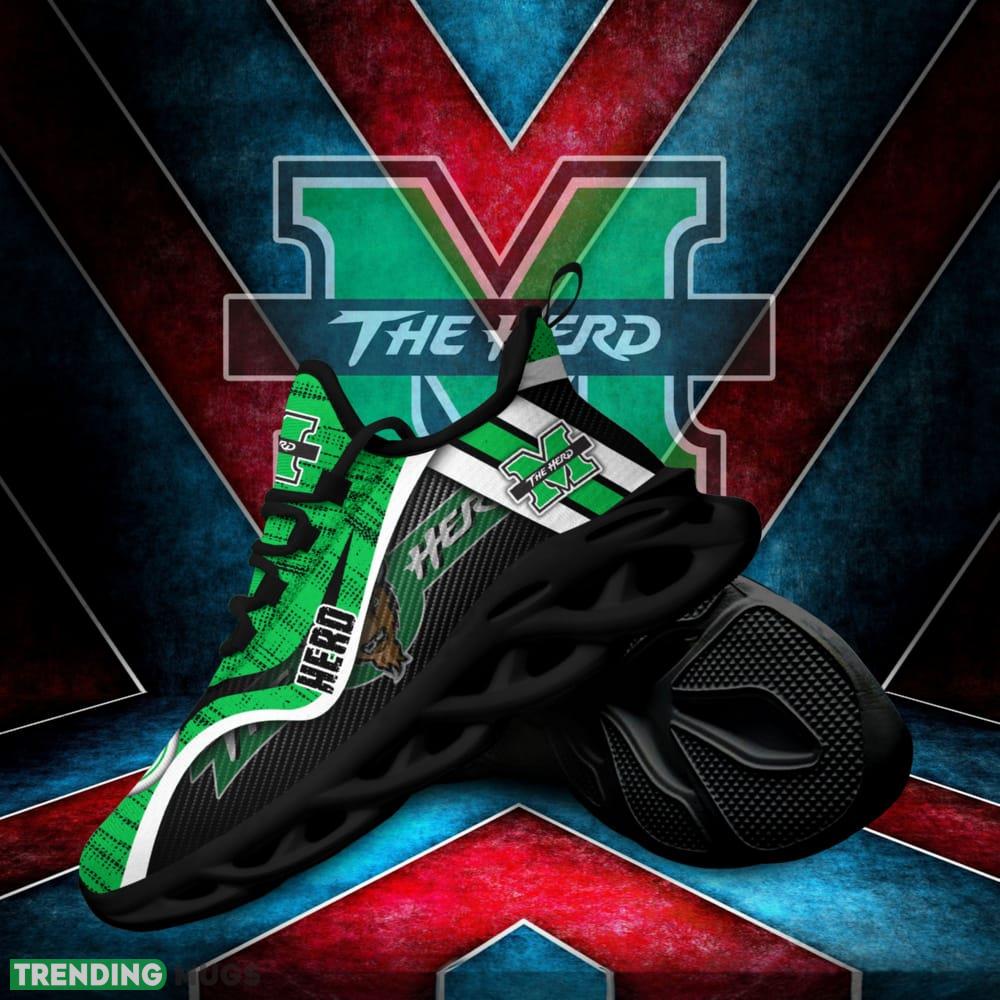 Marshall Thundering Herd Max Soul Shoes NCAA Teams For Fans Running Shoes New Clunky Sneakers Max Soul Marshall Thundering Herd Max Soul Shoes NCAA Teams For Fans Running Shoes New Clunky Sneakers Max Soul