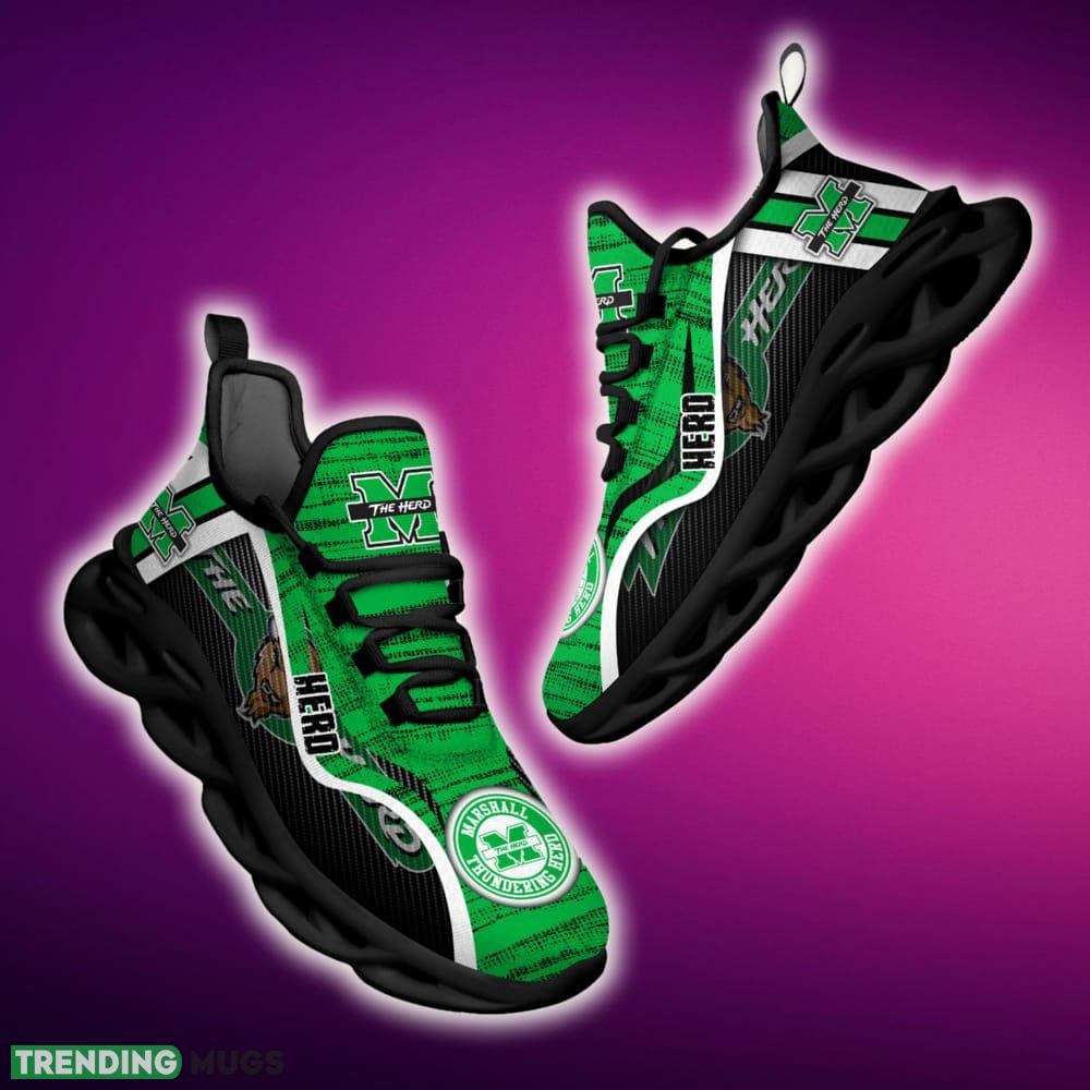 Marshall Thundering Herd Max Soul Shoes NCAA Teams For Fans Running Shoes New Clunky Sneakers Max Soul Marshall Thundering Herd Max Soul Shoes NCAA Teams For Fans Running Shoes New Clunky Sneakers Max Soul