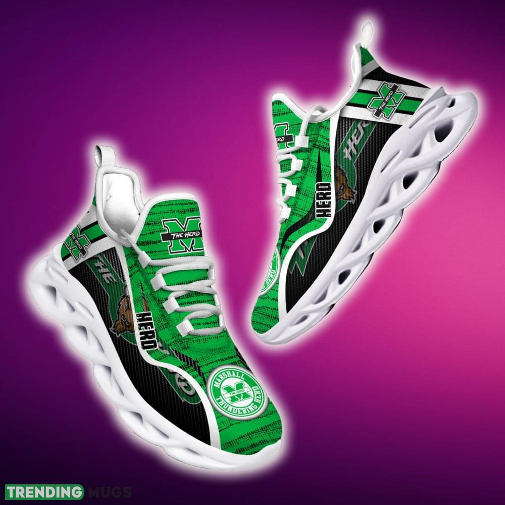 Marshall Thundering Herd Max Soul Shoes NCAA Teams For Fans Running Shoes New Clunky Sneakers Max Soul Marshall Thundering Herd Max Soul Shoes NCAA Teams For Fans Running Shoes New Clunky Sneakers Max Soul