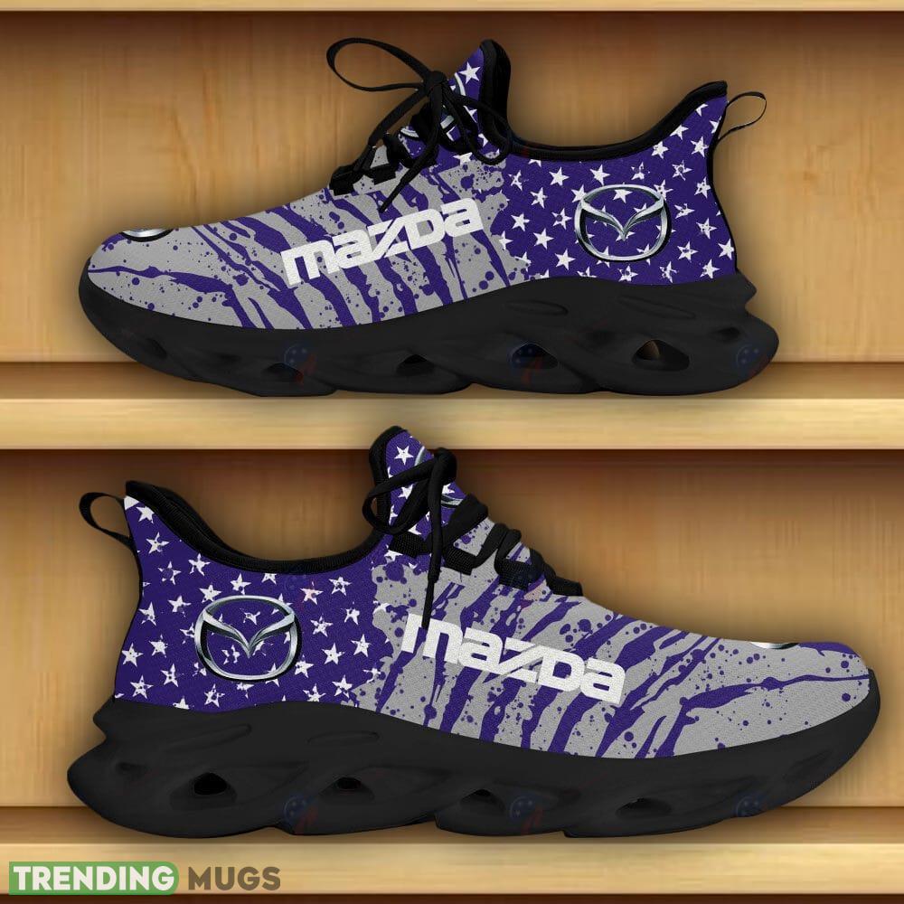 Mazda Car And Motorcycle Racing Chunky Sneaker Purple Max Soul Shoes Gift For Fans Max Soul Mazda Car And Motorcycle Racing Chunky Sneaker Purple Max Soul Shoes Gift For Fans Max Soul