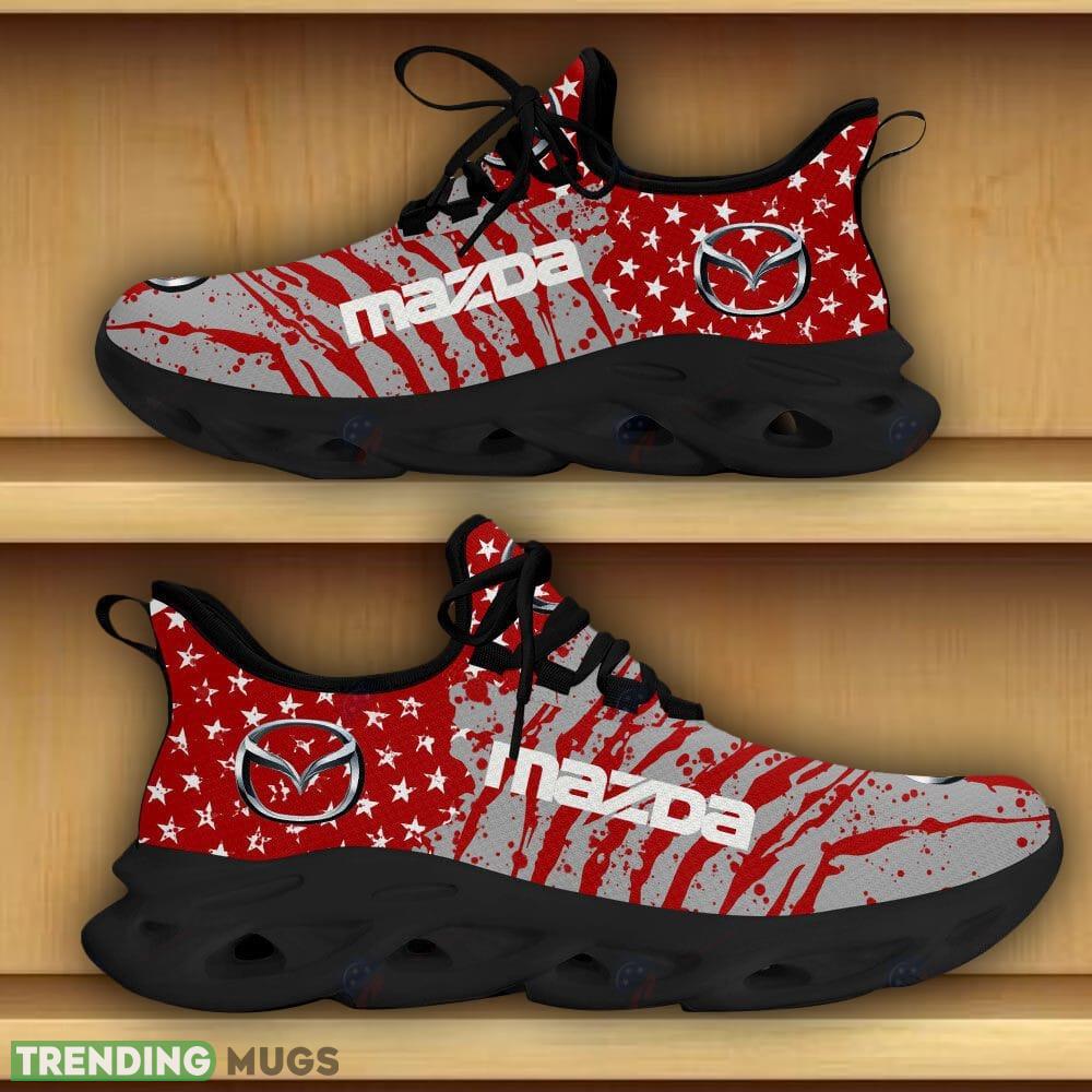 Mazda Car And Motorcycle Racing Chunky Sneaker Red Max Soul Shoes Gift For Fans Max Soul Mazda Car And Motorcycle Racing Chunky Sneaker Red Max Soul Shoes Gift For Fans Max Soul