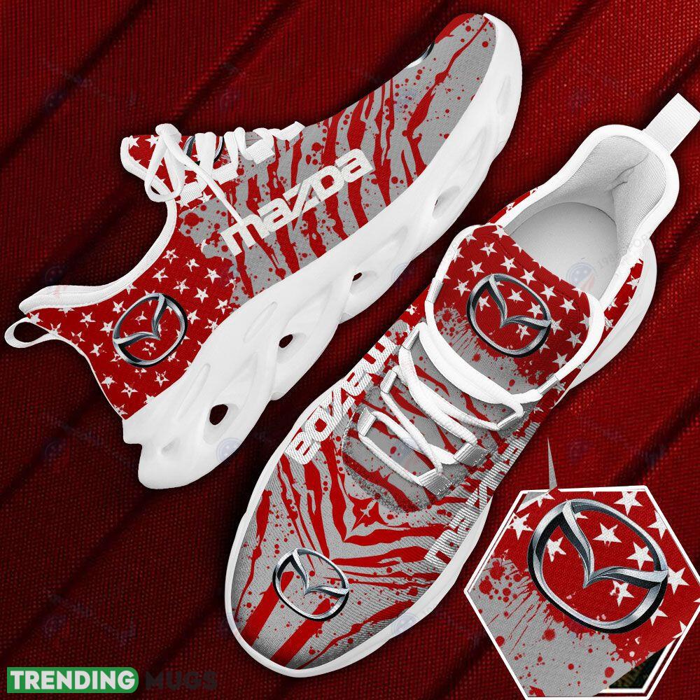 Mazda Car And Motorcycle Racing Chunky Sneaker Red Max Soul Shoes Gift For Fans - Mazda Car And Motorcycle Racing Red Max Soul Shoes Photo 1 Mazda Car And Motorcycle Racing Chunky Sneaker Red Max Soul Shoes Gift For Fans - Mazda Car And Motorcycle Racing Red Max Soul Shoes Photo 1