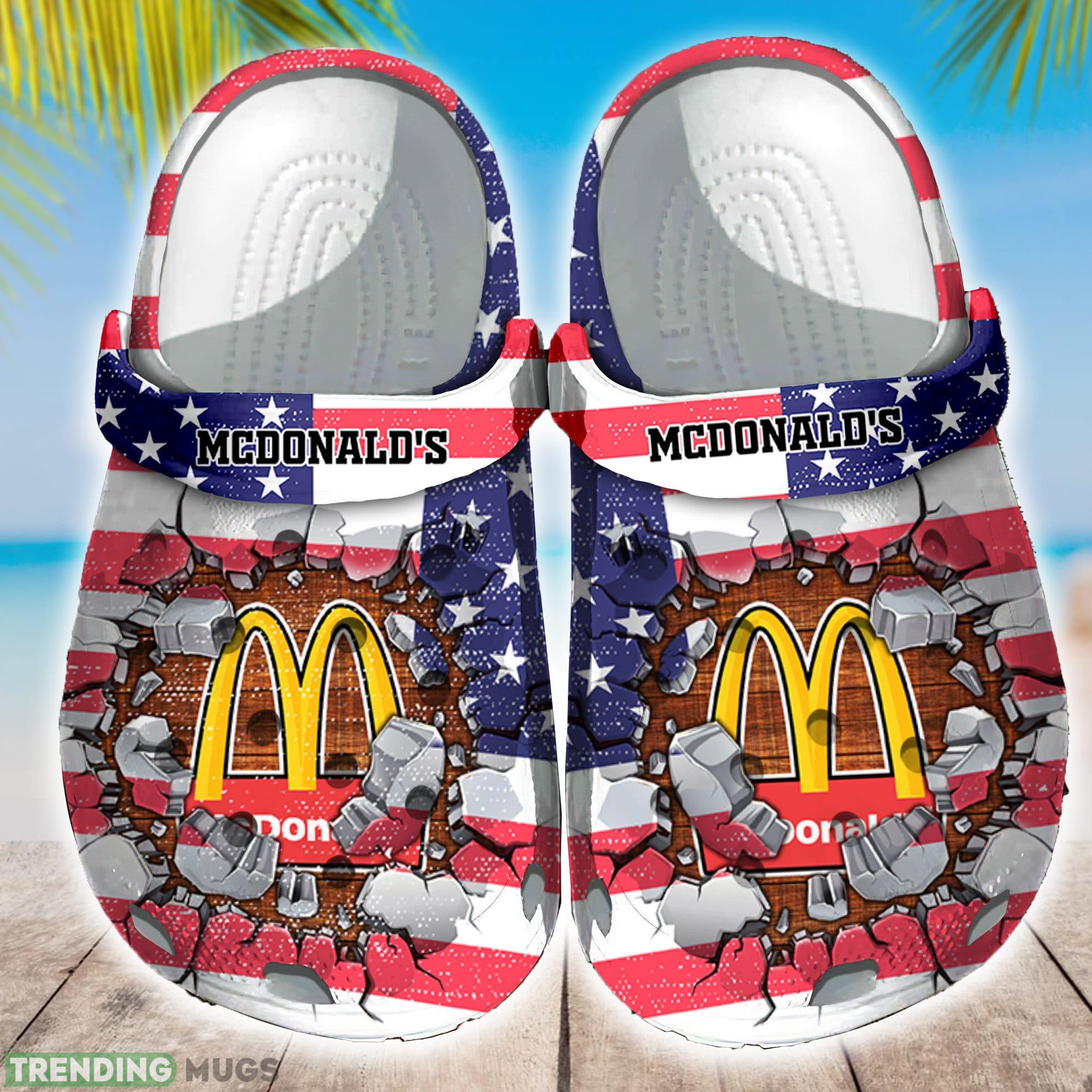 Mcdonald's Clogs Shoes Logo Brands Gift Beach Summer Men And Women Streetwear Clog Shoes Mcdonald's Clogs Shoes Logo Brands Gift Beach Summer Men And Women Streetwear - Mcdonald's Clogs Shoes Logo Brands Gift Beach Summer Men And Women Streetwear