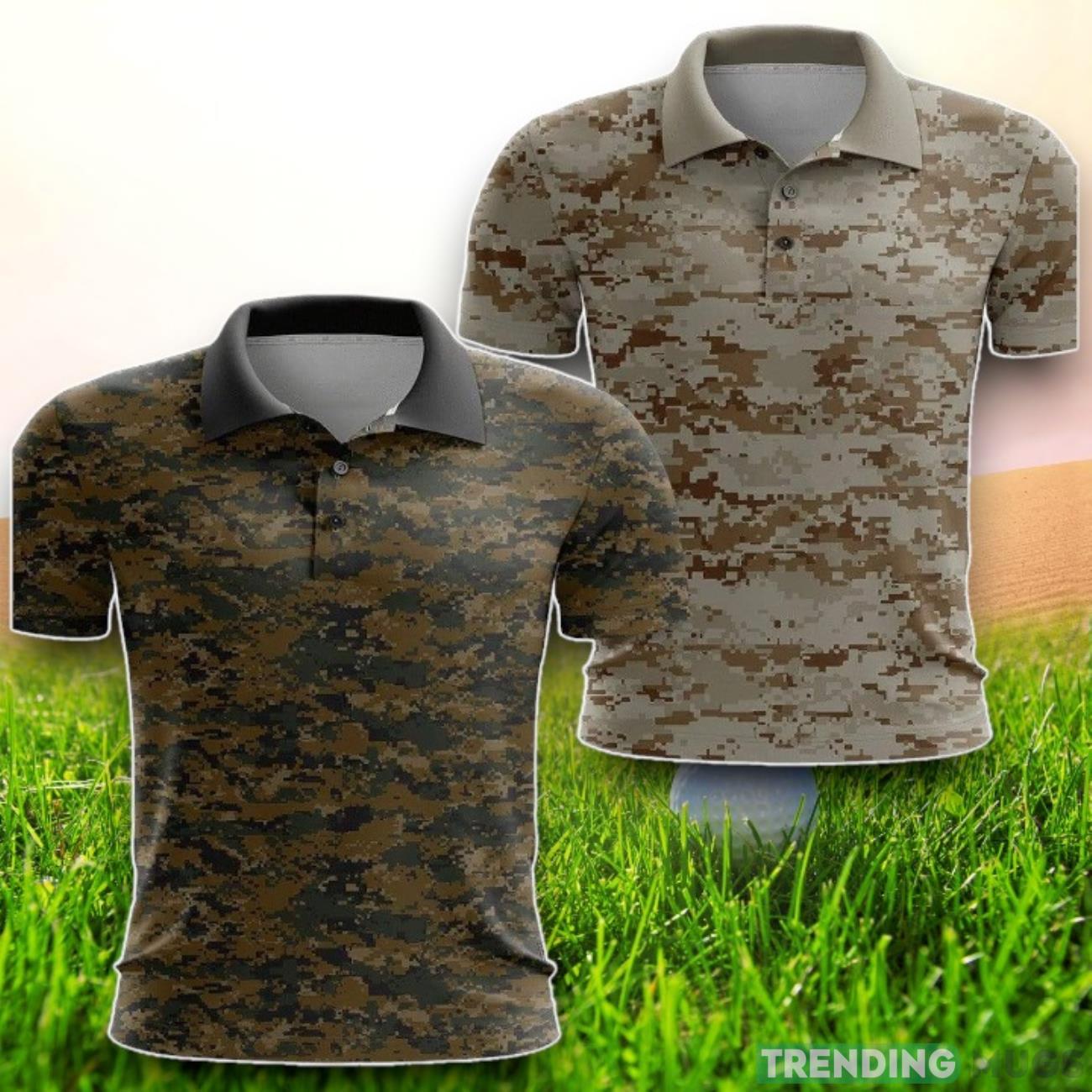 Men’s Camo Polo Shirt – Military Style Army Camouflage Shirt Product Photo 1 Men’s Camo Polo Shirt – Military Style Army Camouflage Shirt Product Photo 1