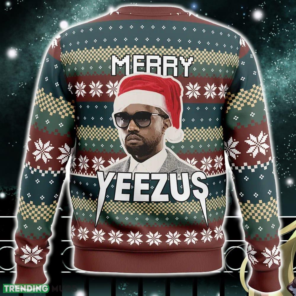 Merry Yeezus Kanye West Ugly Christmas Sweater Funny Gift Ideas Christmas 3D Sweater Merry Yeezus Kanye West Ugly Christmas Sweater Funny Gift Ideas Christmas 3D Sweater