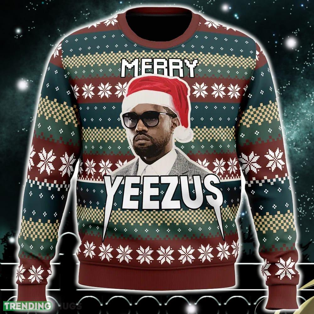 Merry Yeezus Kanye West Ugly Christmas Sweater Funny Gift Ideas Christmas - Merry Yeezus Kanye West Ugly Christmas Sweater_1 Merry Yeezus Kanye West Ugly Christmas Sweater Funny Gift Ideas Christmas - Merry Yeezus Kanye West Ugly Christmas Sweater_1
