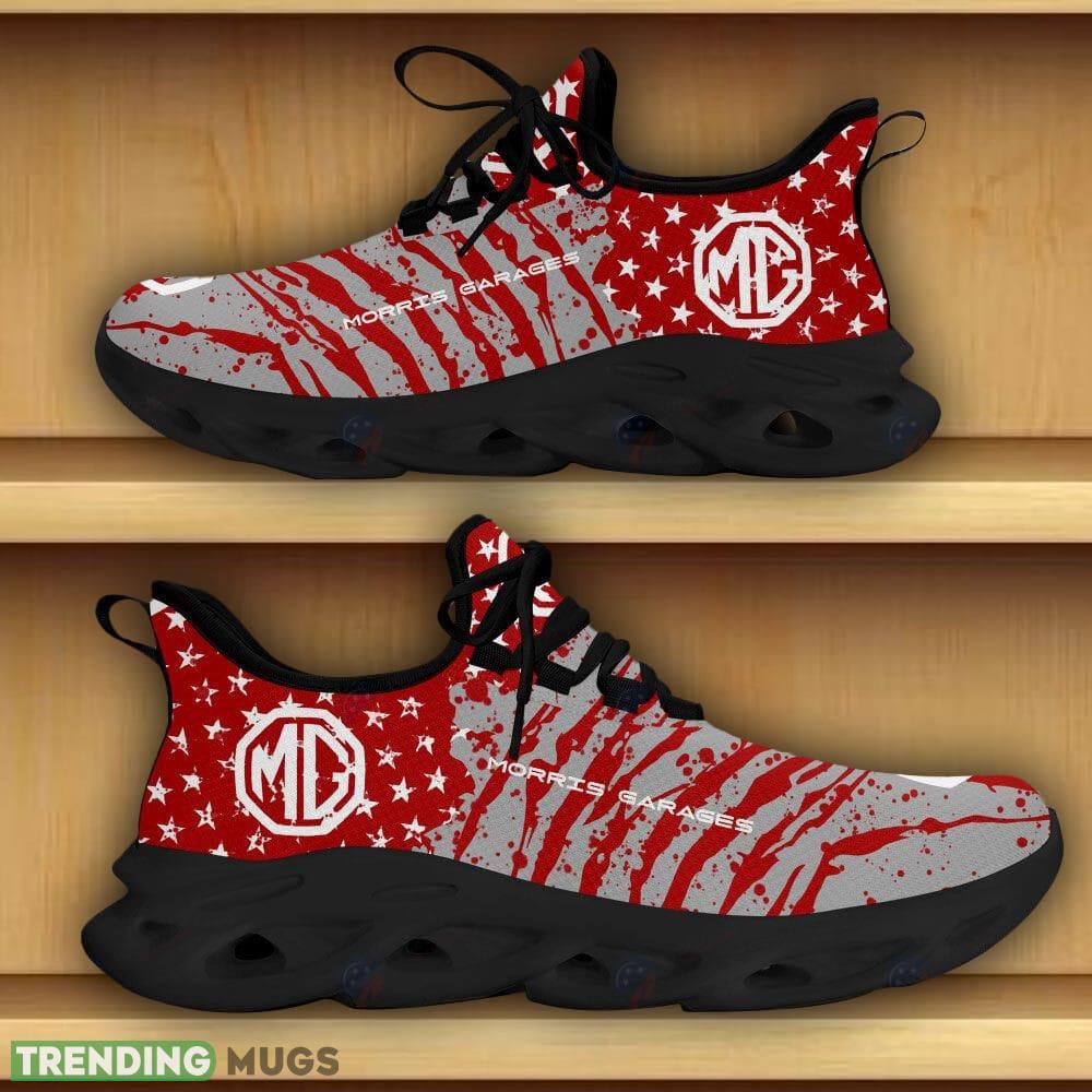 MG Motor Car And Motorcycle Racing Chunky Sneaker Red Max Soul Shoes Gift For Fans Max Soul MG Motor Car And Motorcycle Racing Chunky Sneaker Red Max Soul Shoes Gift For Fans Max Soul