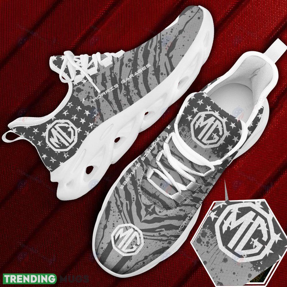 MG Motor Car And Motorcycle Racing Running Shoes Grey Max Soul Sneakers For Men Women - MG Motor Car And Motorcycle Racing Grey Max Soul Shoes Photo 1 MG Motor Car And Motorcycle Racing Running Shoes Grey Max Soul Sneakers For Men Women - MG Motor Car And Motorcycle Racing Grey Max Soul Shoes Photo 1