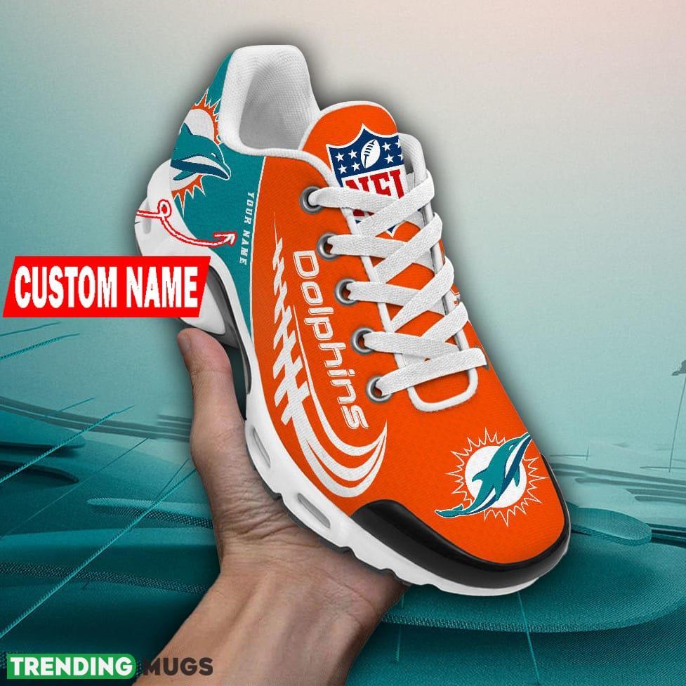 Miami Dolphins Air Cushion Sports Shoes Men Women TN Sneakers Custom Name - Miami Dolphins Air Cushion Sports Shoes Gift Men Women TN Sneakers Photo 1 Miami Dolphins Air Cushion Sports Shoes Men Women TN Sneakers Custom Name - Miami Dolphins Air Cushion Sports Shoes Gift Men Women TN Sneakers Photo 1