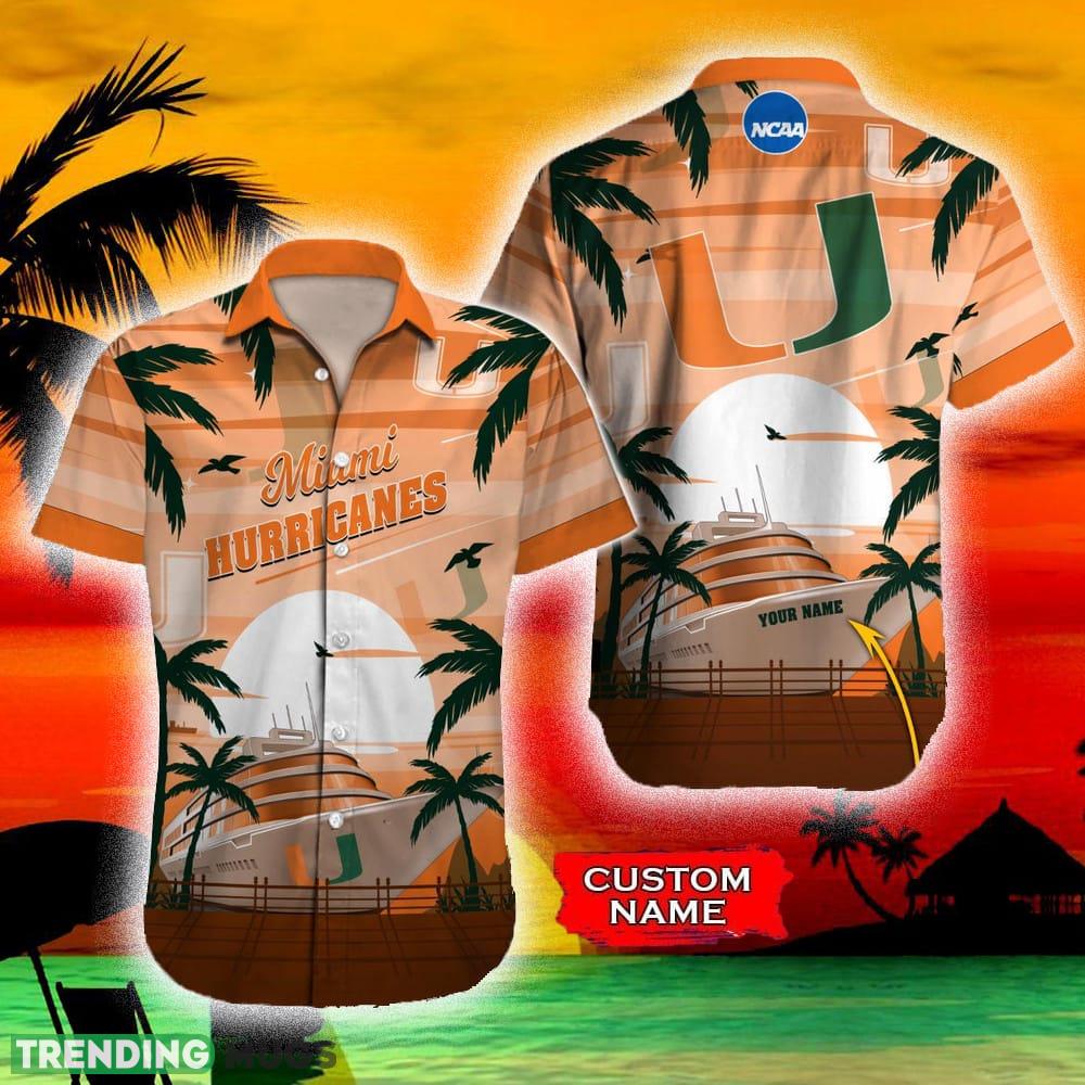 Miami Hurricanes NCAA Print Custom Name Hawaiian Shirt Beach For Men Women Gift For Fans - Miami Hurricanes NCAA Print Custom Name Hawaiian Shirt Beach For Men Women Gift For Fans Miami Hurricanes NCAA Print Custom Name Hawaiian Shirt Beach For Men Women Gift For Fans - Miami Hurricanes NCAA Print Custom Name Hawaiian Shirt Beach For Men Women Gift For Fans