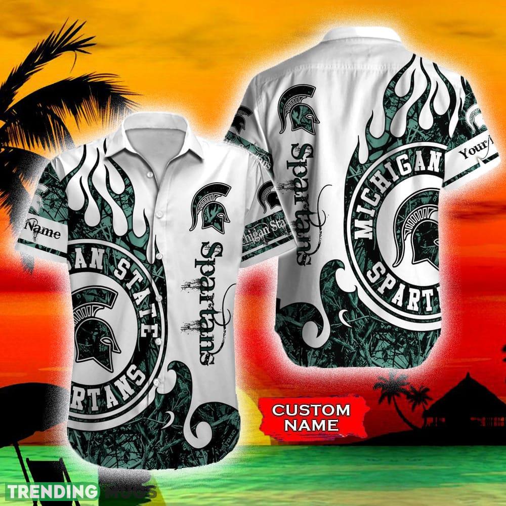 Michigan State Spartans NCAA Best Custom Name Hawaiian Shirt Beach For Men Women Gift For Fans - Michigan State Spartans NCAA Best Custom Name Hawaiian Shirt Beach For Men Women Gift For Fans Michigan State Spartans NCAA Best Custom Name Hawaiian Shirt Beach For Men Women Gift For Fans - Michigan State Spartans NCAA Best Custom Name Hawaiian Shirt Beach For Men Women Gift For Fans
