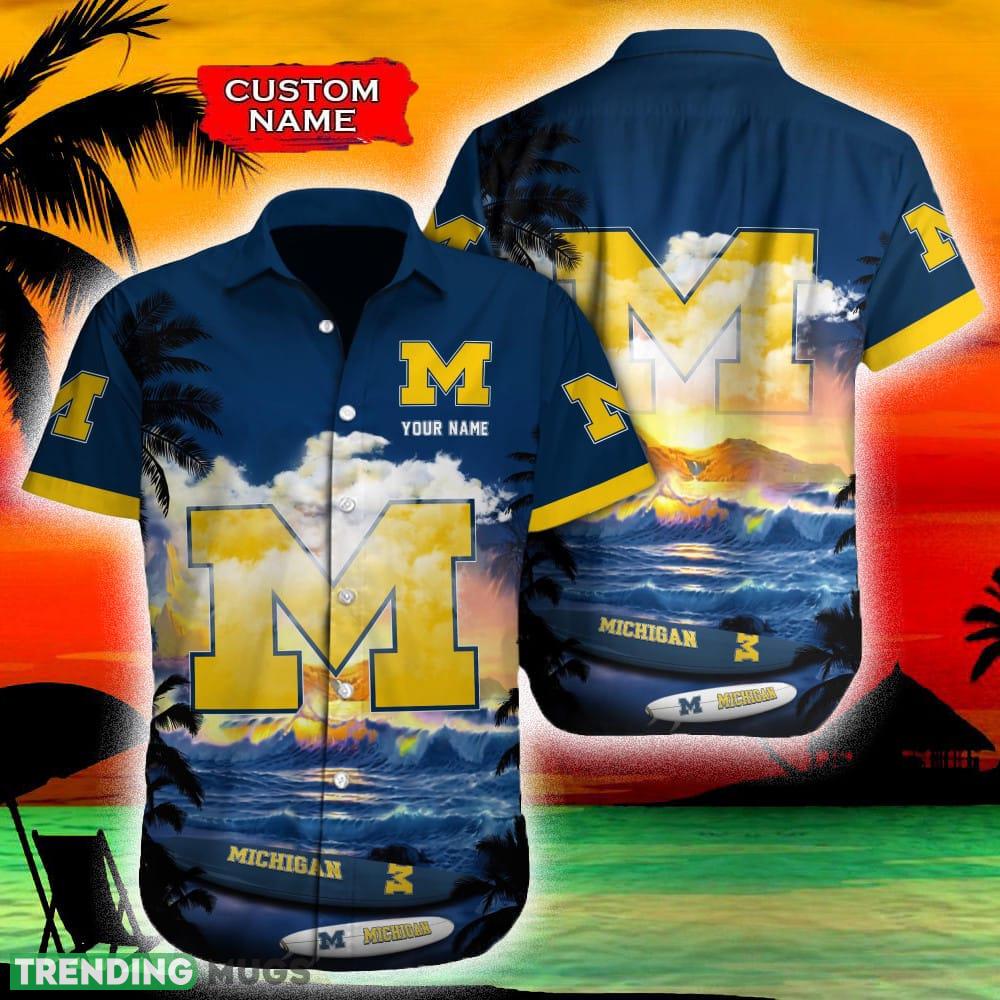 Michigan Wolverines NCAA Top Custom Name Hawaiian Shirt Beach For Men Women Gift For Fans - Michigan Wolverines NCAA Top Custom Name Hawaiian Shirt Beach For Men Women Gift For Fans Michigan Wolverines NCAA Top Custom Name Hawaiian Shirt Beach For Men Women Gift For Fans - Michigan Wolverines NCAA Top Custom Name Hawaiian Shirt Beach For Men Women Gift For Fans