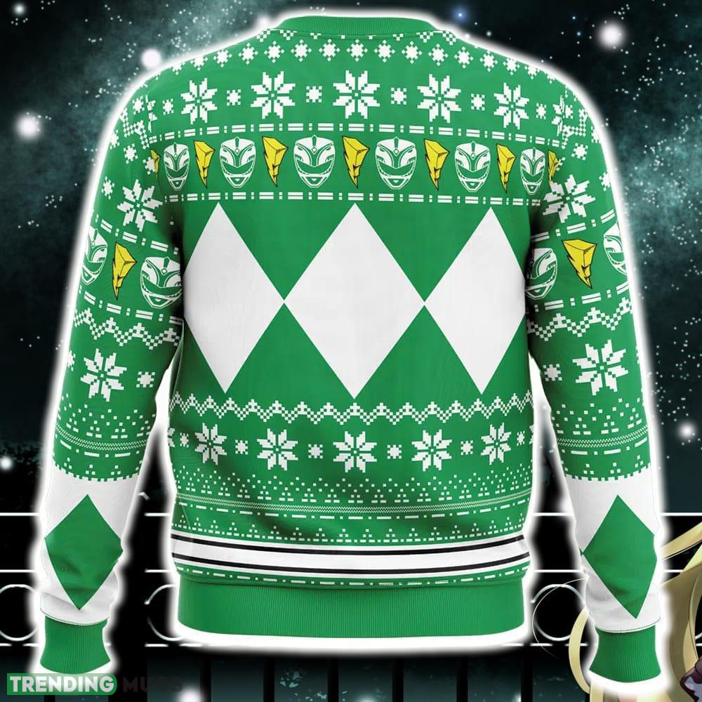 Mighty Morphin Green Ranger Power Rangers Ugly Christmas Sweater Funny Gift Ideas Christmas 3D Sweater Mighty Morphin Green Ranger Power Rangers Ugly Christmas Sweater Funny Gift Ideas Christmas 3D Sweater