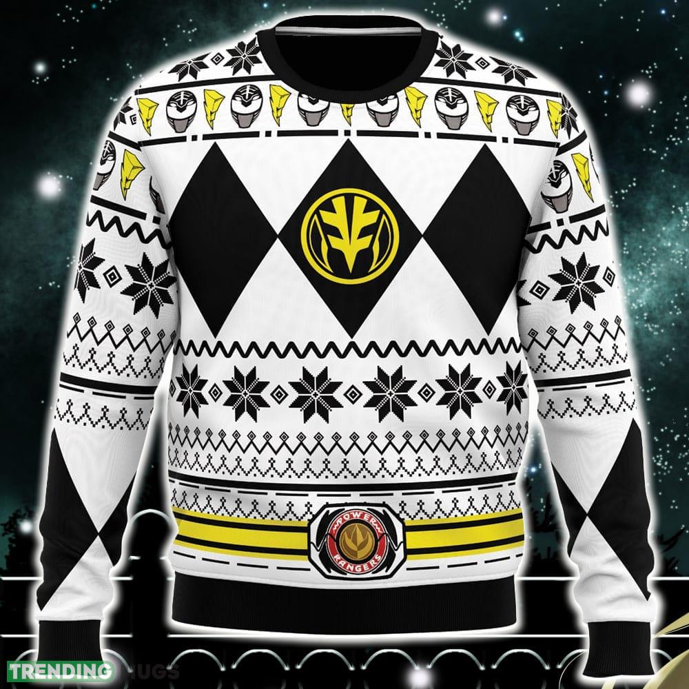 Mighty Morphin White Ranger Power Rangers Ugly Christmas Sweater Funny Gift Ideas Christmas - Mighty Morphin White Ranger Power Rangers Ugly Christmas Sweater_1 Mighty Morphin White Ranger Power Rangers Ugly Christmas Sweater Funny Gift Ideas Christmas - Mighty Morphin White Ranger Power Rangers Ugly Christmas Sweater_1