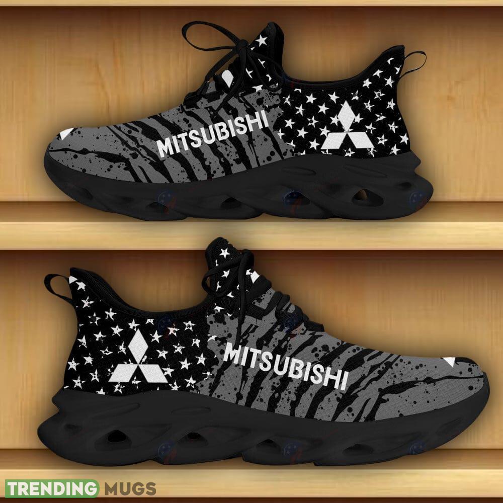 Mitsubishi Car And Motorcycle Racing Running Shoes Black Max Soul Sneakers For Men Women Max Soul Mitsubishi Car And Motorcycle Racing Running Shoes Black Max Soul Sneakers For Men Women Max Soul