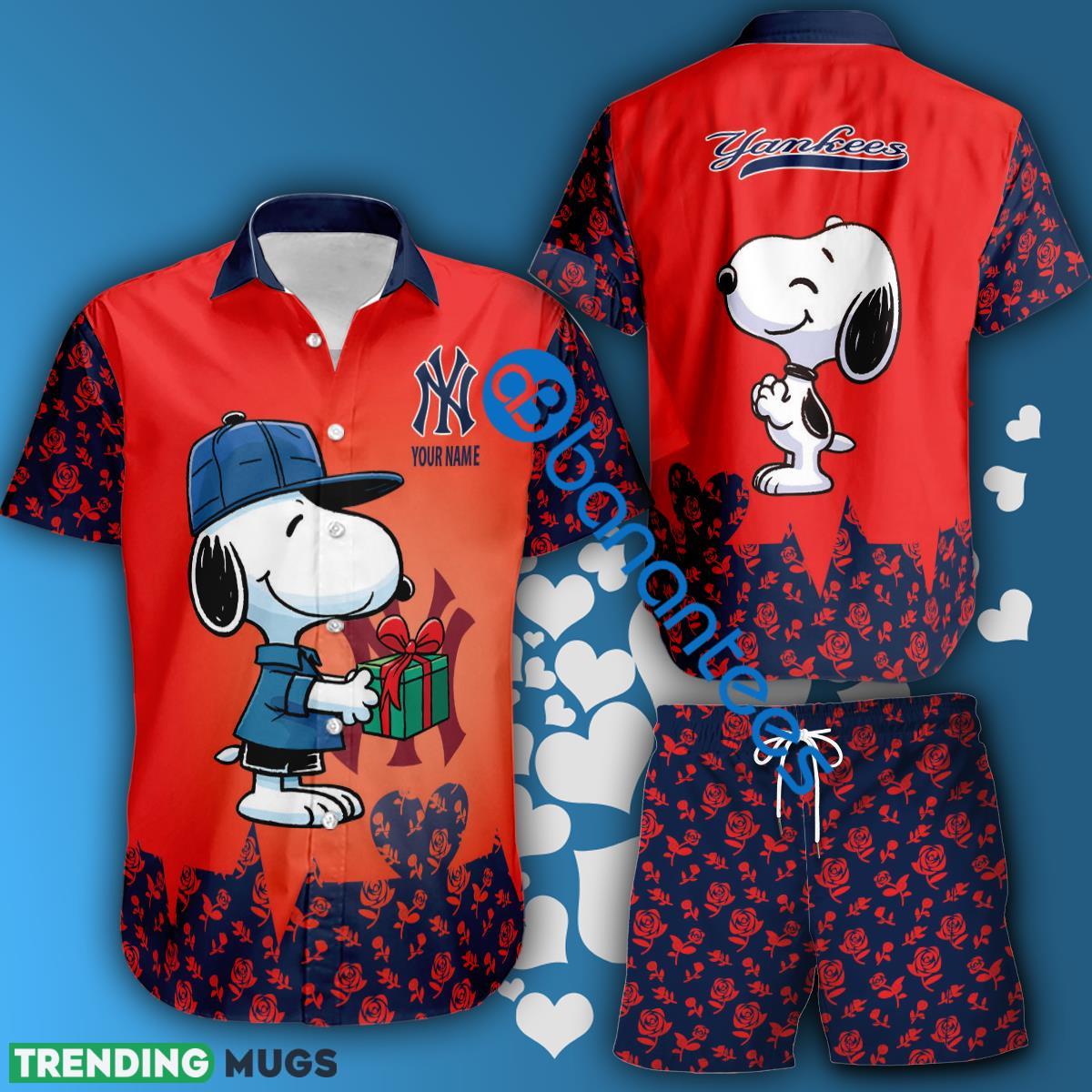 MLB New York Yankees Snoopy Gift Boyfriend And Girlfriend Hawaiian Shirt And Short Set Custom Name - MLB New York Yankees Snoopy Gift Boyfriend And Girlfriend Hawaiian Shirt And Short Set Custom Name MLB New York Yankees Snoopy Gift Boyfriend And Girlfriend Hawaiian Shirt And Short Set Custom Name - MLB New York Yankees Snoopy Gift Boyfriend And Girlfriend Hawaiian Shirt And Short Set Custom Name