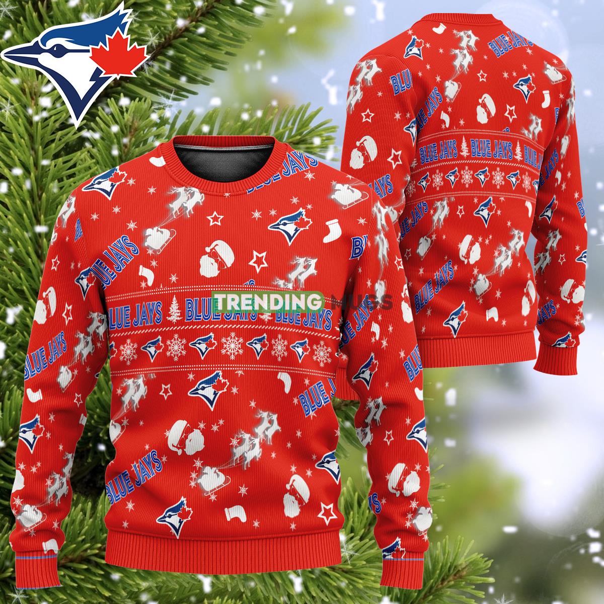 MLB Toronto Blue Jays Santa Reindeer Sleigh Ugly Christmas 3D Sweater Gift For Men Women - MLB Toronto Blue Jays Santa Reindeer Sleigh Ugly Christmas 3D Sweater Gift For Men Women MLB Toronto Blue Jays Santa Reindeer Sleigh Ugly Christmas 3D Sweater Gift For Men Women - MLB Toronto Blue Jays Santa Reindeer Sleigh Ugly Christmas 3D Sweater Gift For Men Women