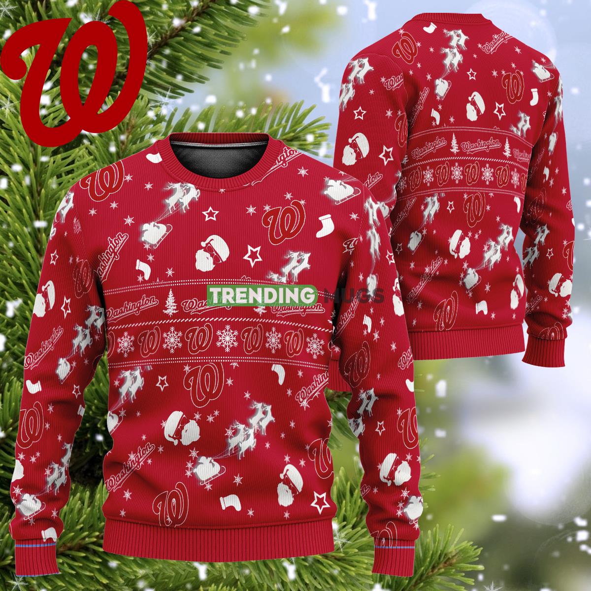 MLB Washington Nationals Style Santa Reindeer Rides Ugly Christmas Sweater Gift For Fans - MLB Washington Nationals Style Santa Reindeer Rides Ugly Christmas Sweater Gift For Fans MLB Washington Nationals Style Santa Reindeer Rides Ugly Christmas Sweater Gift For Fans - MLB Washington Nationals Style Santa Reindeer Rides Ugly Christmas Sweater Gift For Fans
