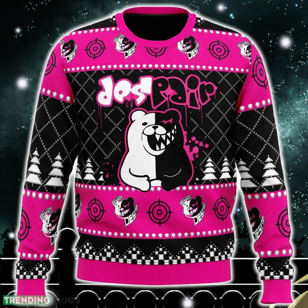 Monokuma Despair Dangan Ronpa Ugly Christmas Sweater Funny Gift Ideas Christmas - Monokuma Despair Dangan Ronpa Ugly Christmas Sweater_1 Monokuma Despair Dangan Ronpa Ugly Christmas Sweater Funny Gift Ideas Christmas - Monokuma Despair Dangan Ronpa Ugly Christmas Sweater_1