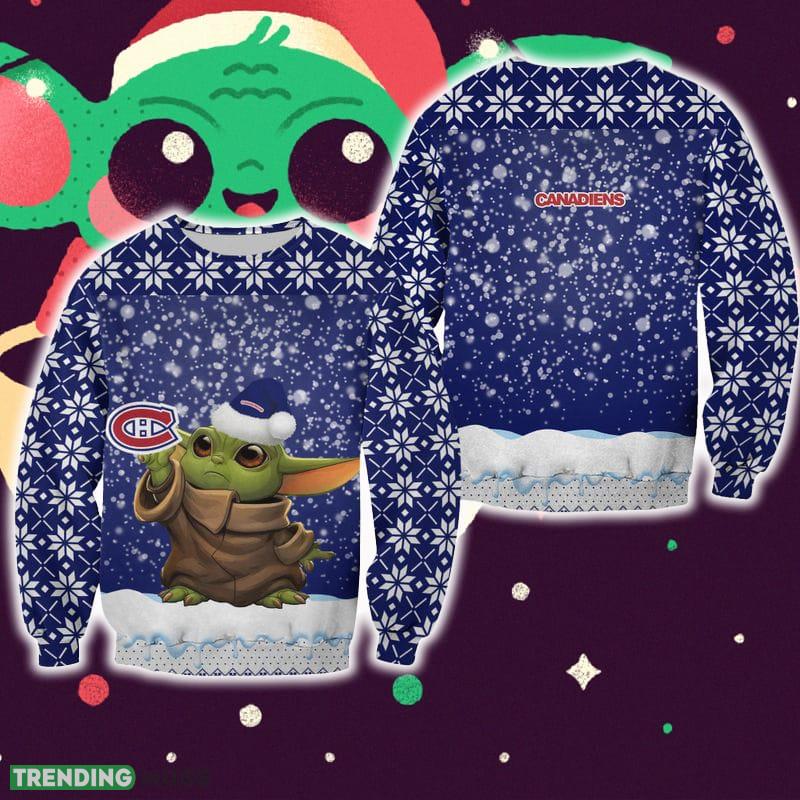 Montreal Canadiens Christmas Pattern Baby Yoda Sweater Best For Fans Gift Christmas Holidays - Montreal Canadiens Christmas Pattern Baby Yoda Sweater Best For Fans Gift Christmas Holidays Montreal Canadiens Christmas Pattern Baby Yoda Sweater Best For Fans Gift Christmas Holidays - Montreal Canadiens Christmas Pattern Baby Yoda Sweater Best For Fans Gift Christmas Holidays