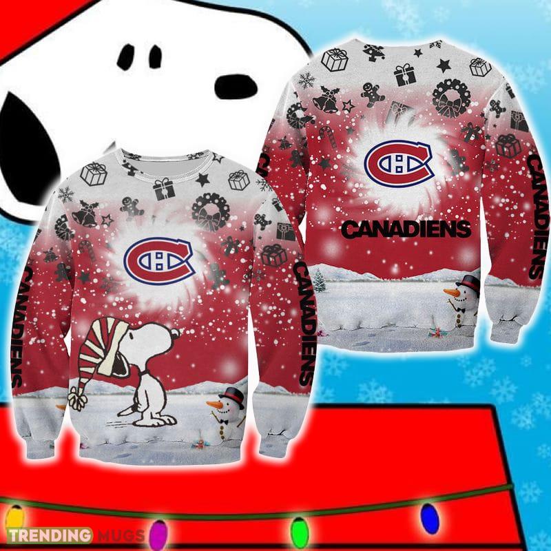 Montreal Canadiens Xmas Snoopy Ugly Sweater For Fans New Gift Holidays Christmas - Montreal Canadiens Xmas Snoopy Ugly Sweater For Fans New Gift Holidays Christmas Montreal Canadiens Xmas Snoopy Ugly Sweater For Fans New Gift Holidays Christmas - Montreal Canadiens Xmas Snoopy Ugly Sweater For Fans New Gift Holidays Christmas
