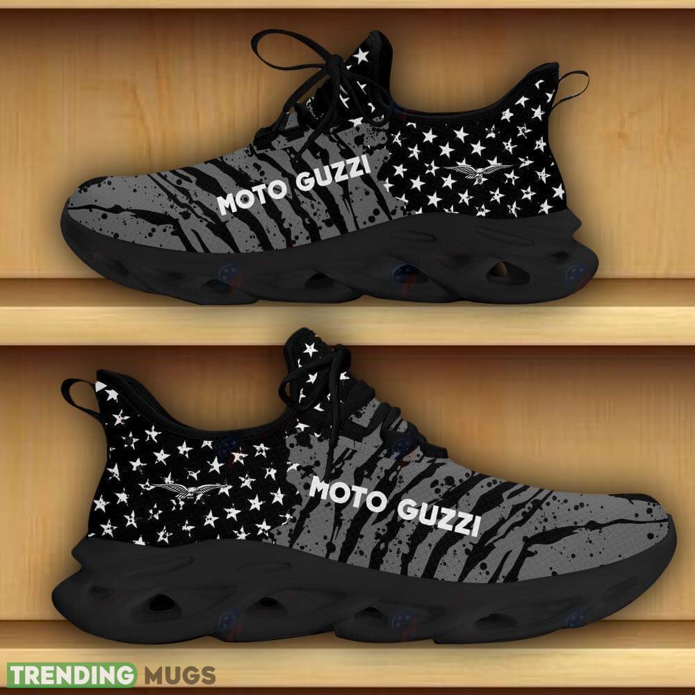 Moto Guzzi Car And Motorcycle Racing Chunky Shoes Black Max Soul Sneakers For Men Women Max Soul Moto Guzzi Car And Motorcycle Racing Chunky Shoes Black Max Soul Sneakers For Men Women Max Soul