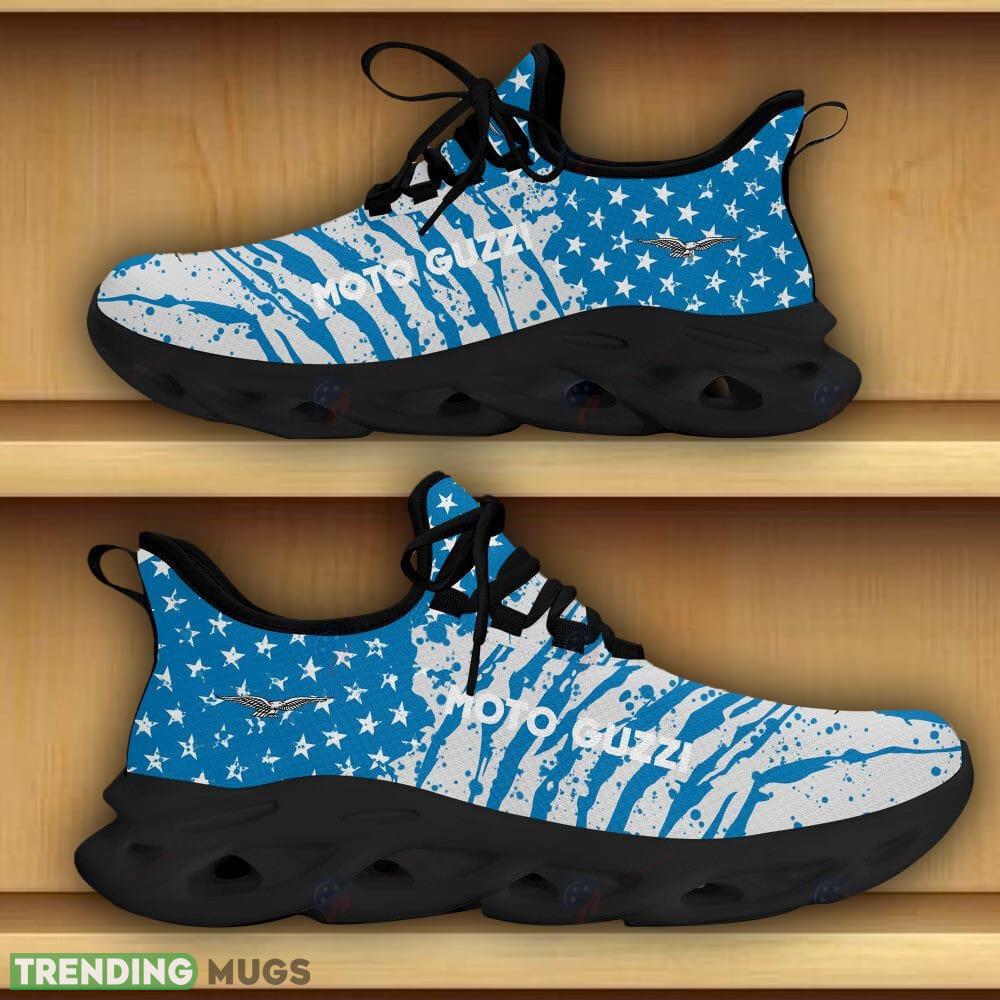 Moto Guzzi Car And Motorcycle Racing Running Shoes Blue Max Soul Sneakers For Men Women Max Soul Moto Guzzi Car And Motorcycle Racing Running Shoes Blue Max Soul Sneakers For Men Women Max Soul