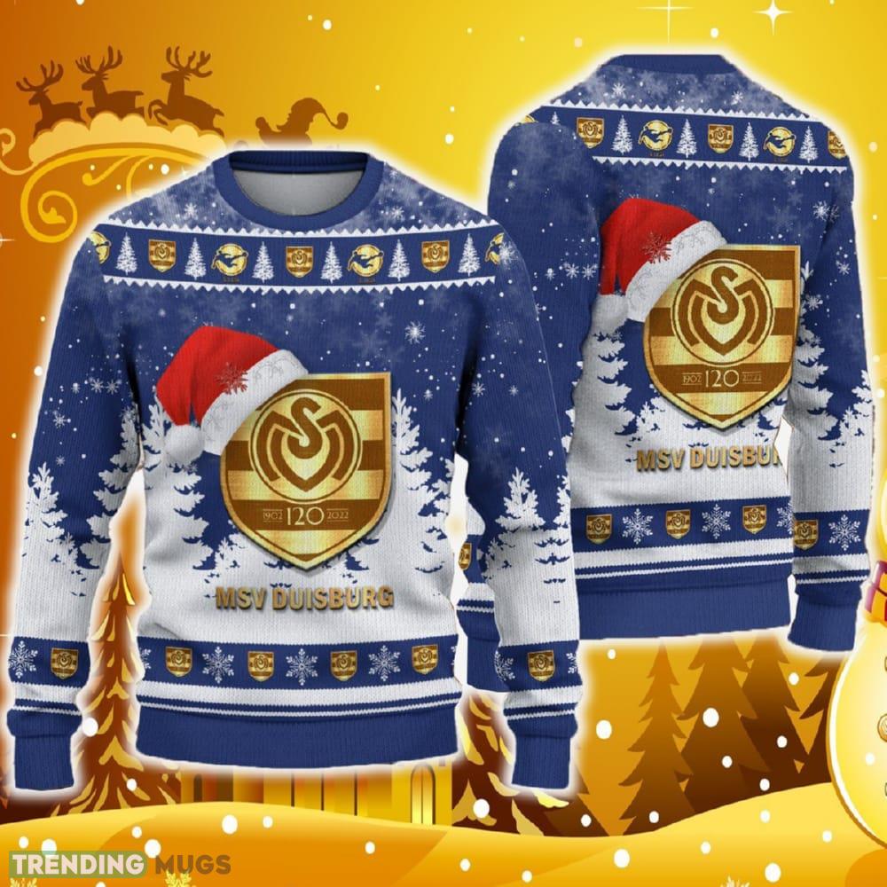 MSV Duisburg Ugly Christmas Sweater Santa Hat Logo Tree Gift For Men And Women - MSV Duisburg Ugly Christmas Sweater Santa Hat Logo Tree Gift For Men And Women MSV Duisburg Ugly Christmas Sweater Santa Hat Logo Tree Gift For Men And Women - MSV Duisburg Ugly Christmas Sweater Santa Hat Logo Tree Gift For Men And Women