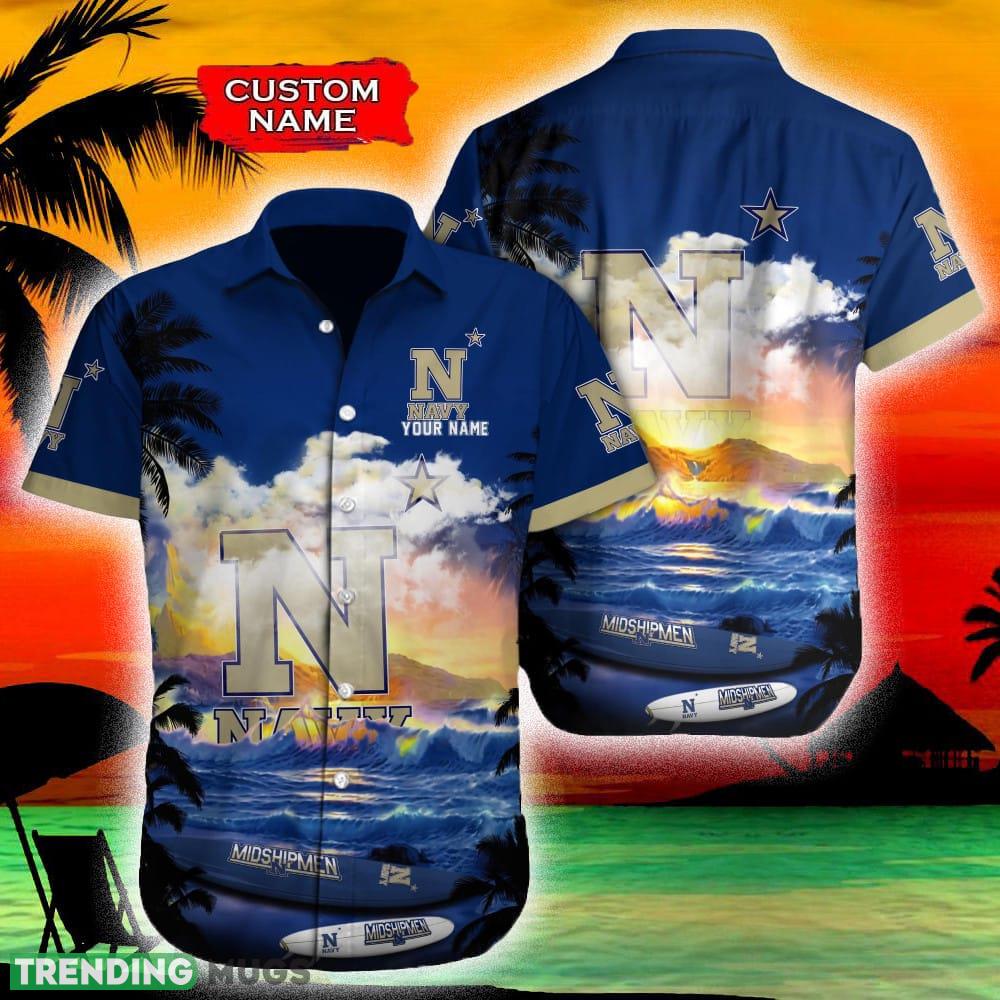 Navy Midshipmen NCAA Signature Custom Name Hawaiian Shirt Beach For Men Women Gift For Fans - Navy Midshipmen NCAA Signature Custom Name Hawaiian Shirt Beach For Men Women Gift For Fans Navy Midshipmen NCAA Signature Custom Name Hawaiian Shirt Beach For Men Women Gift For Fans - Navy Midshipmen NCAA Signature Custom Name Hawaiian Shirt Beach For Men Women Gift For Fans