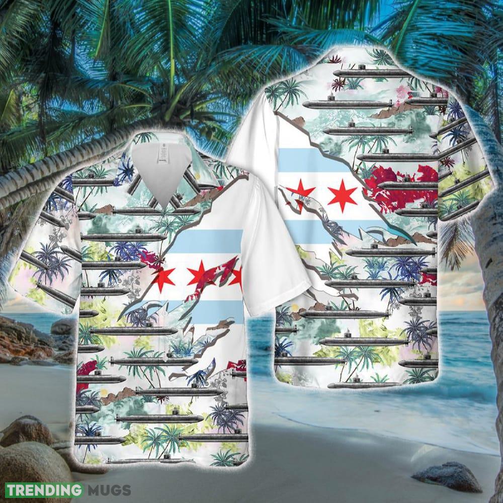 Navy USS Chicago (SSN-721) Hawaiian Shirt - Navy USS Chicago (SSN-721) Hawaiian Shirt Navy USS Chicago (SSN-721) Hawaiian Shirt - Navy USS Chicago (SSN-721) Hawaiian Shirt