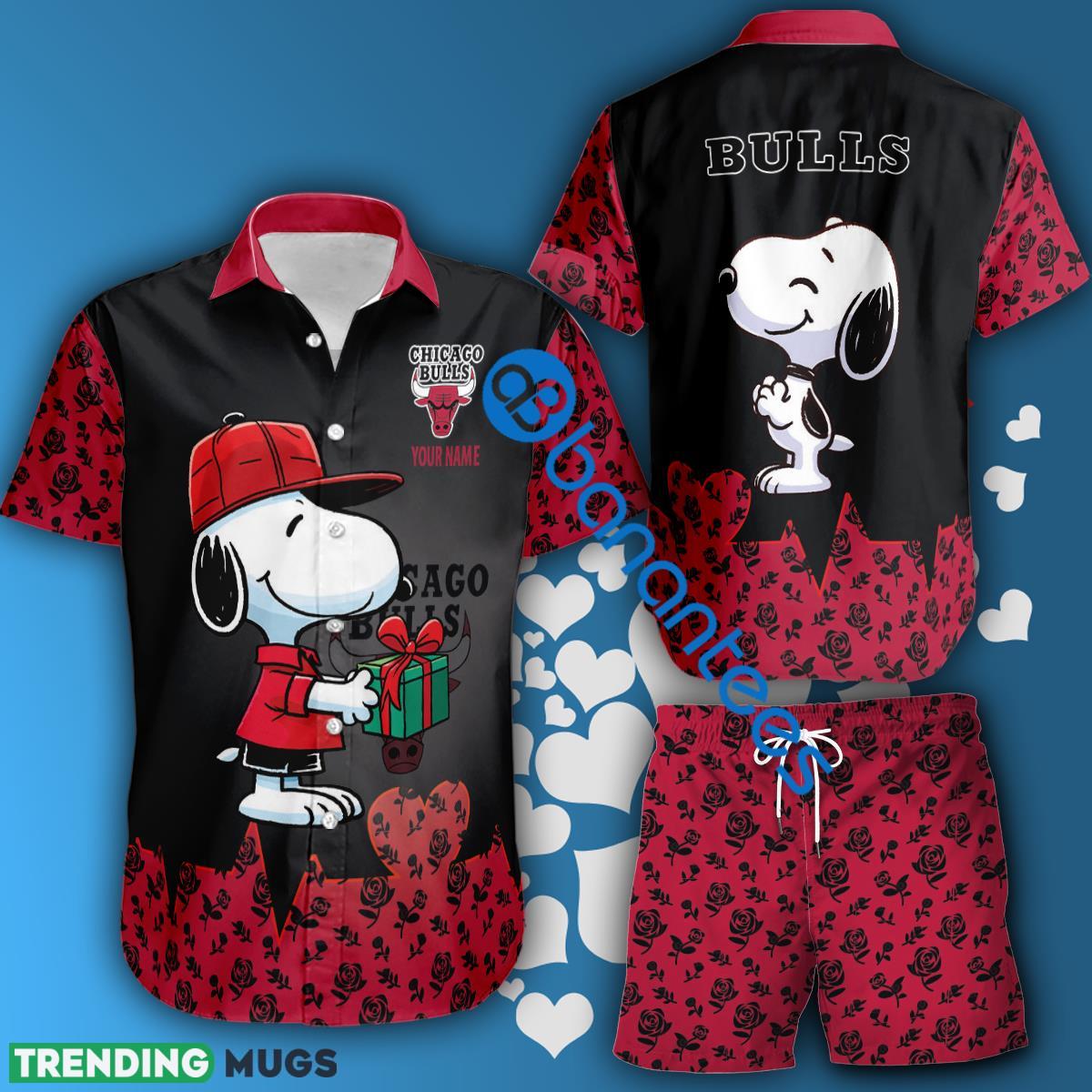 NBA Chicago Bulls Snoopy Gift Boyfriend And Girlfriend Hawaiian Shirt And Short Set Custom Name - NBA Chicago Bulls Snoopy Gift Boyfriend And Girlfriend Hawaiian Shirt And Short Set Custom Name NBA Chicago Bulls Snoopy Gift Boyfriend And Girlfriend Hawaiian Shirt And Short Set Custom Name - NBA Chicago Bulls Snoopy Gift Boyfriend And Girlfriend Hawaiian Shirt And Short Set Custom Name