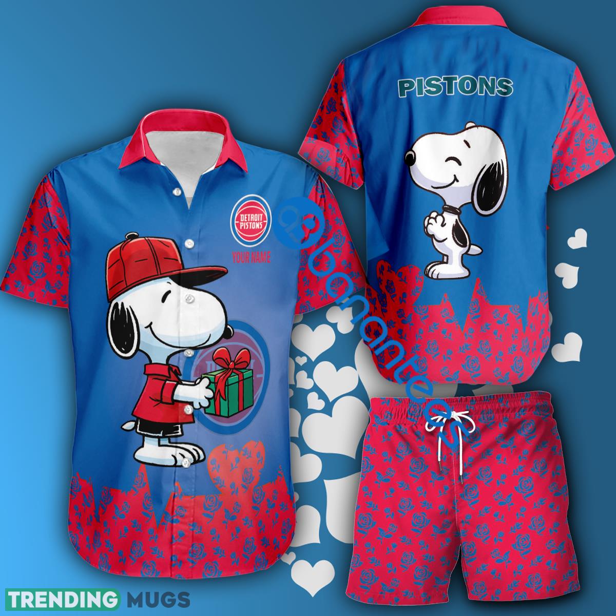 NBA Detroit Pistons Snoopy Gift Boyfriend And Girlfriend Hawaiian Shirt And Short Set Custom Name - NBA Detroit Pistons Snoopy Gift Boyfriend And Girlfriend Hawaiian Shirt And Short Set Custom Name NBA Detroit Pistons Snoopy Gift Boyfriend And Girlfriend Hawaiian Shirt And Short Set Custom Name - NBA Detroit Pistons Snoopy Gift Boyfriend And Girlfriend Hawaiian Shirt And Short Set Custom Name