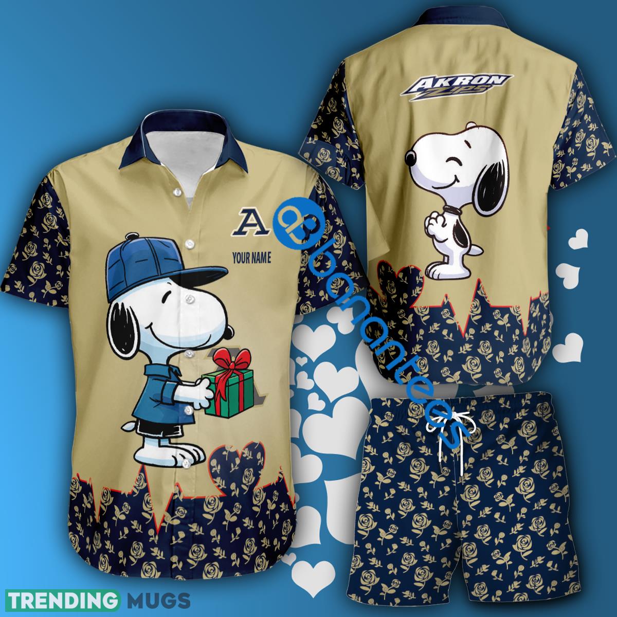 NCAA Akron Zips Snoopy Gift Boyfriend And Girlfriend Combo Hawaiian Shirt And Short Custom Name - NCAA Akron Zips Snoopy Gift Boyfriend And Girlfriend Combo Hawaiian Shirt And Short Custom Name NCAA Akron Zips Snoopy Gift Boyfriend And Girlfriend Combo Hawaiian Shirt And Short Custom Name - NCAA Akron Zips Snoopy Gift Boyfriend And Girlfriend Combo Hawaiian Shirt And Short Custom Name