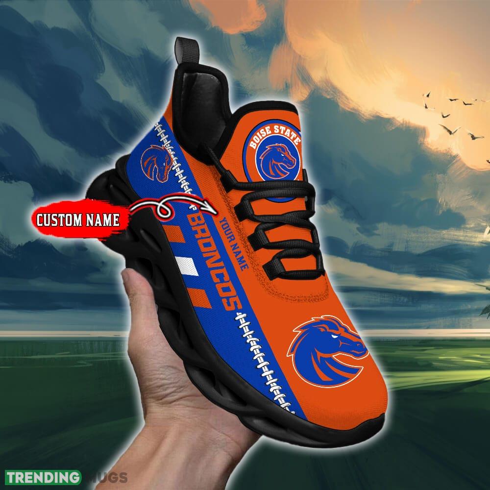 NCAA Boise State Broncos Max Soul Shoes Design For Fans Running Sneakers Custom Name Max Soul NCAA Boise State Broncos Max Soul Shoes Design For Fans Running Sneakers Custom Name Max Soul
