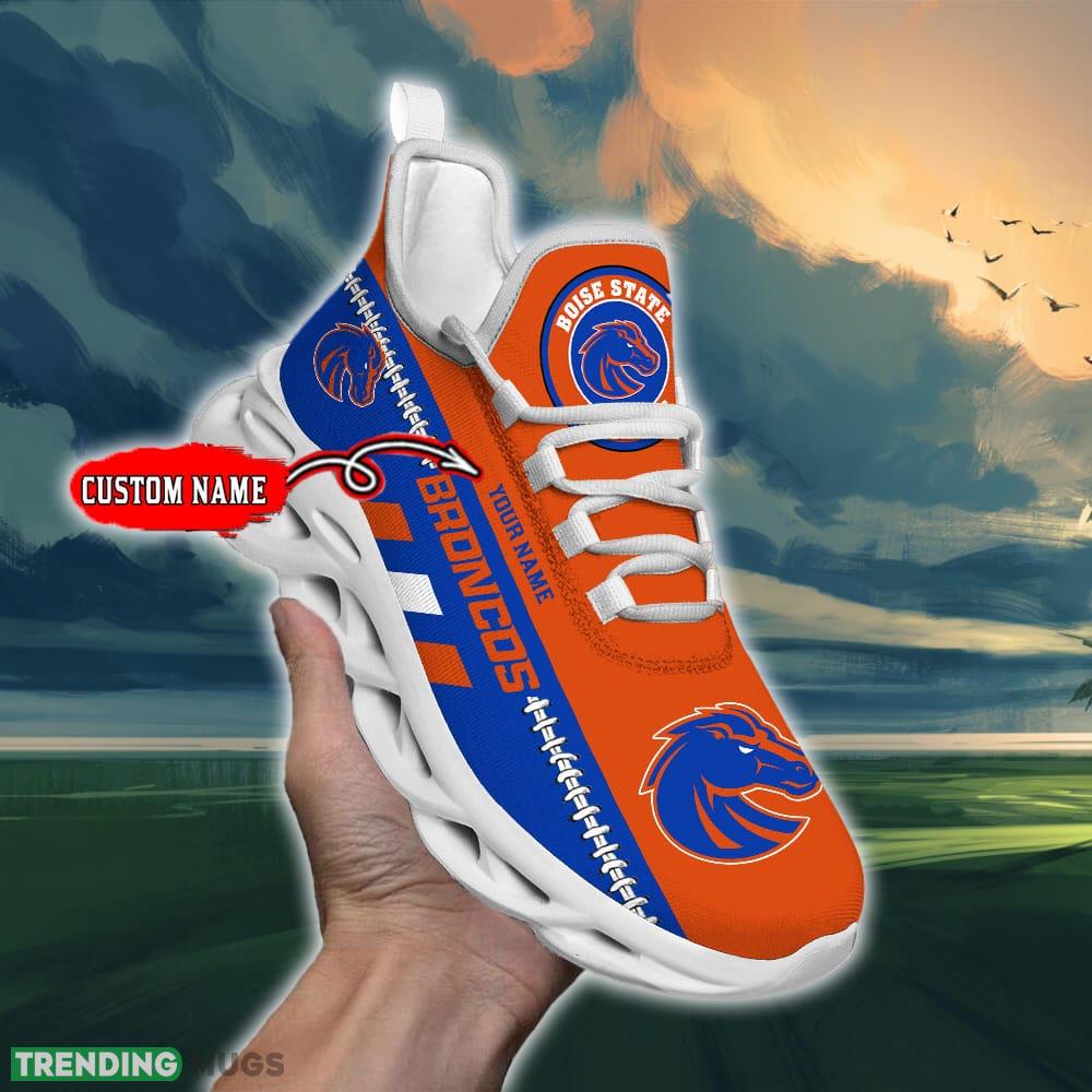 NCAA Boise State Broncos Max Soul Shoes Design For Fans Running Sneakers Custom Name - NCAA Boise State Broncos Max Soul Shoes_1 NCAA Boise State Broncos Max Soul Shoes Design For Fans Running Sneakers Custom Name - NCAA Boise State Broncos Max Soul Shoes_1