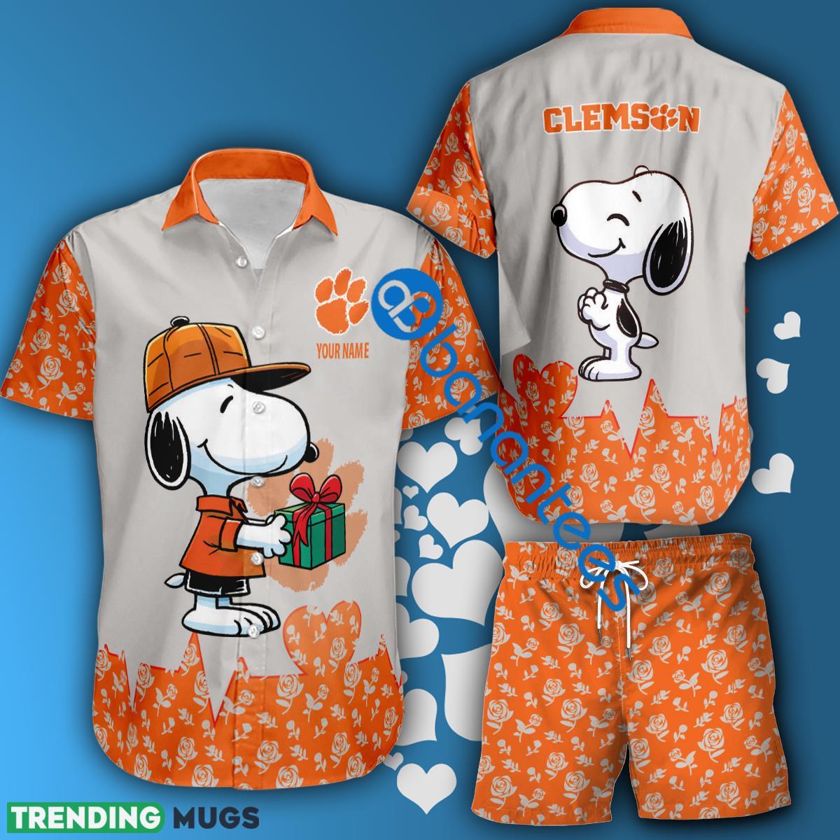 NCAA Clemson Tigers Snoopy Gift Boyfriend And Girlfriend Combo Hawaiian Shirt And Short Custom Name - NCAA Clemson Tigers Snoopy Gift Boyfriend And Girlfriend Combo Hawaiian Shirt And Short Custom Name NCAA Clemson Tigers Snoopy Gift Boyfriend And Girlfriend Combo Hawaiian Shirt And Short Custom Name - NCAA Clemson Tigers Snoopy Gift Boyfriend And Girlfriend Combo Hawaiian Shirt And Short Custom Name
