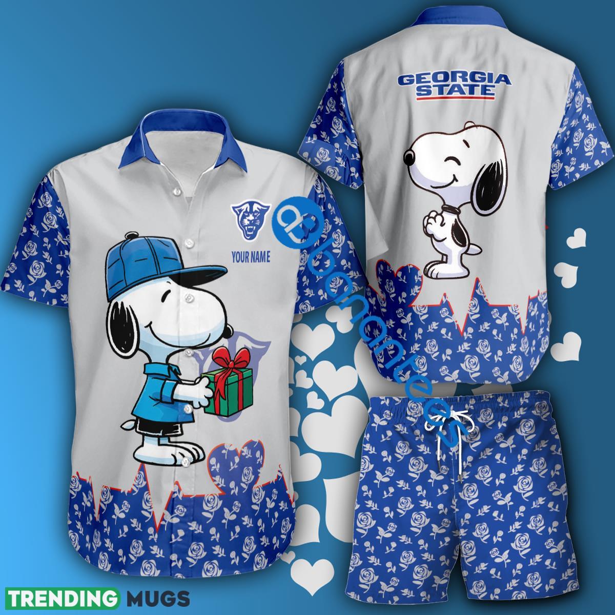 NCAA Georgia State Panthers Snoopy Gift Boyfriend And Girlfriend Hawaiian Shirt And Short Set Custom Name - NCAA Georgia State Panthers Snoopy Gift Boyfriend And Girlfriend Hawaiian Shirt And Short Set Custom Name NCAA Georgia State Panthers Snoopy Gift Boyfriend And Girlfriend Hawaiian Shirt And Short Set Custom Name - NCAA Georgia State Panthers Snoopy Gift Boyfriend And Girlfriend Hawaiian Shirt And Short Set Custom Name