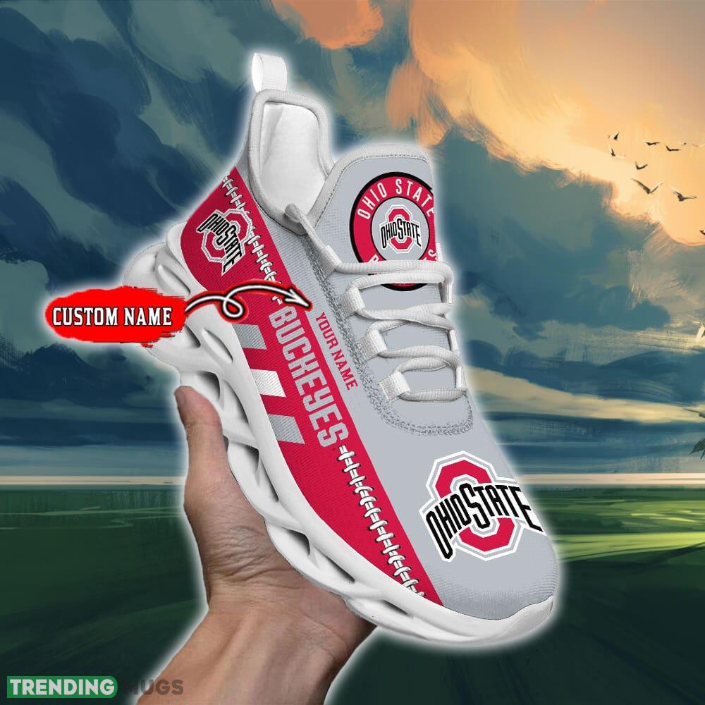 NCAA Ohio State Buckeyes Max Soul Shoes Design For Fans Running Sneakers Custom Name - NCAA Ohio State Buckeyes Max Soul Shoes_1 NCAA Ohio State Buckeyes Max Soul Shoes Design For Fans Running Sneakers Custom Name - NCAA Ohio State Buckeyes Max Soul Shoes_1