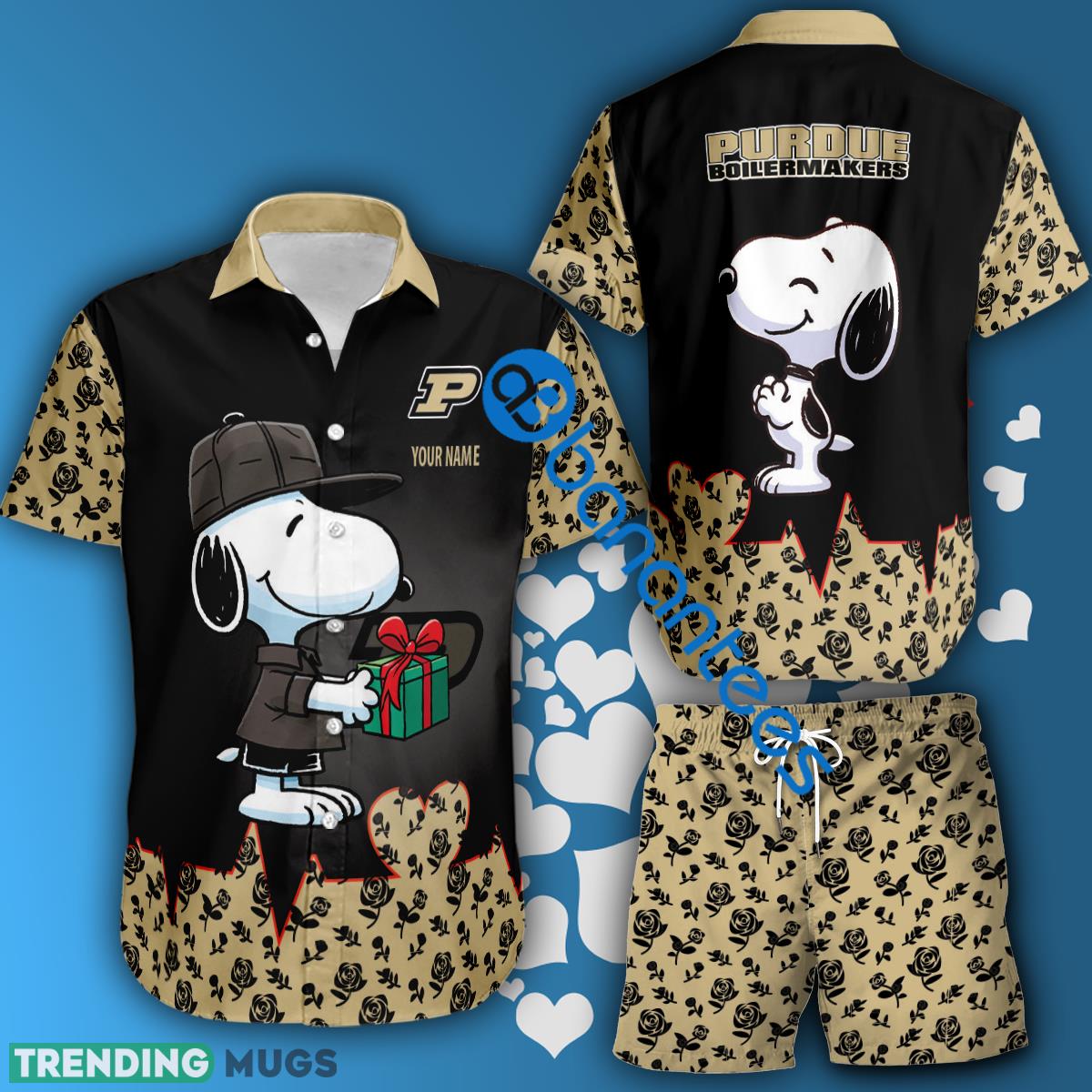 NCAA Purdue Boilermakers Snoopy Gift Boyfriend And Girlfriend Combo Hawaiian Shirt And Short Custom Name - NCAA Purdue Boilermakers Snoopy Gift Boyfriend And Girlfriend Combo Hawaiian Shirt And Short Custom Name NCAA Purdue Boilermakers Snoopy Gift Boyfriend And Girlfriend Combo Hawaiian Shirt And Short Custom Name - NCAA Purdue Boilermakers Snoopy Gift Boyfriend And Girlfriend Combo Hawaiian Shirt And Short Custom Name