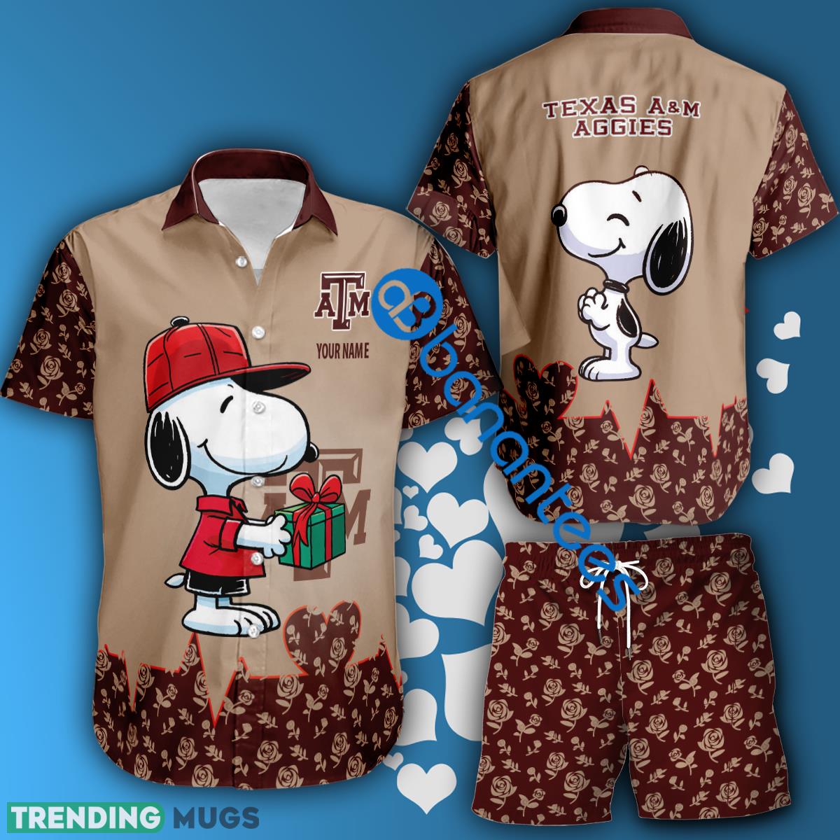NCAA Texas A&M Aggies Snoopy Gift Boyfriend And Girlfriend Combo Hawaiian Shirt And Short Custom Name - NCAA Texas A&M Aggies Snoopy Gift Boyfriend And Girlfriend Combo Hawaiian Shirt And Short Custom Name NCAA Texas A&M Aggies Snoopy Gift Boyfriend And Girlfriend Combo Hawaiian Shirt And Short Custom Name - NCAA Texas A&M Aggies Snoopy Gift Boyfriend And Girlfriend Combo Hawaiian Shirt And Short Custom Name