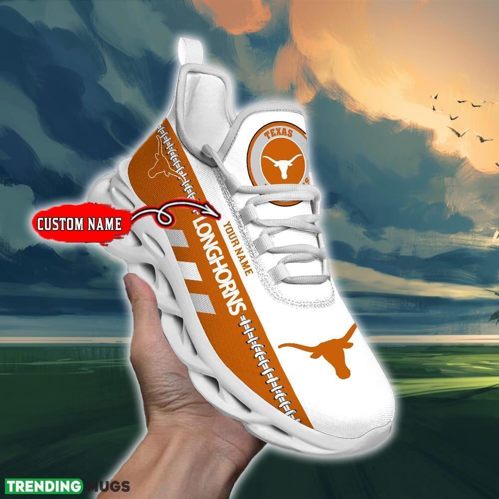 NCAA Texas Longhorns Max Soul Shoes Design For Fans Running Sneakers Custom Name - NCAA Texas Longhorns Max Soul Shoes_1 NCAA Texas Longhorns Max Soul Shoes Design For Fans Running Sneakers Custom Name - NCAA Texas Longhorns Max Soul Shoes_1