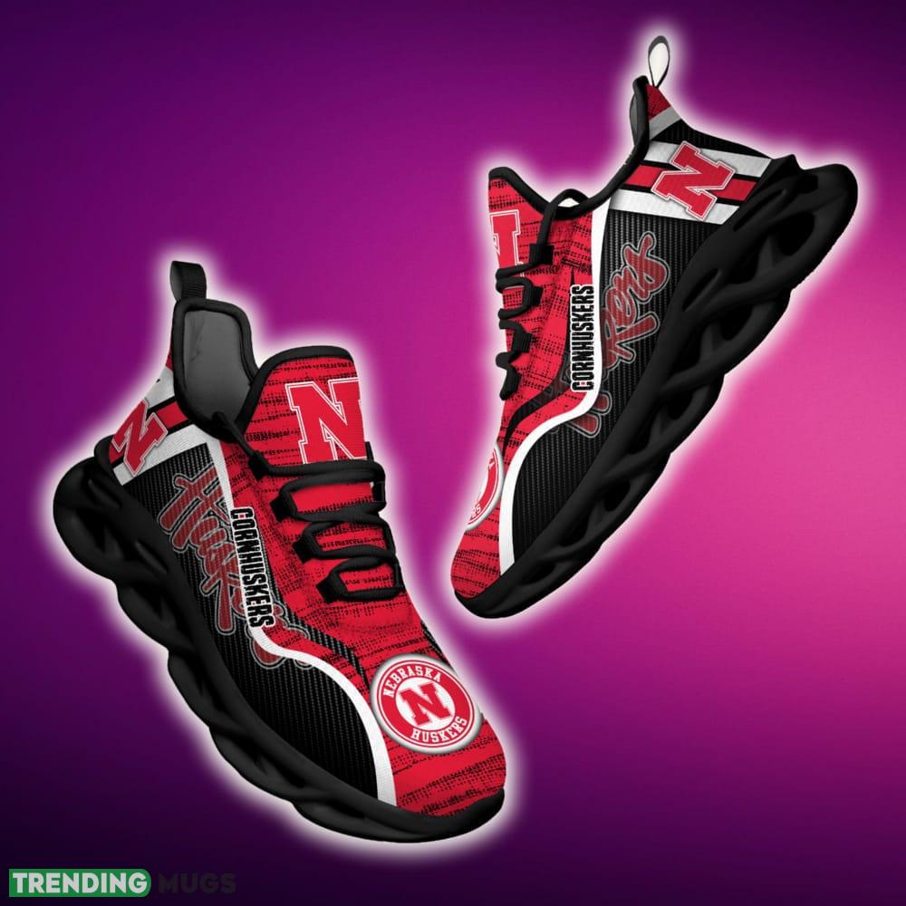 Nebraska Cornhuskers Max Soul Shoes NCAA Teams For Fans Sports Shoes Best Chunky Sneakers Max Soul Nebraska Cornhuskers Max Soul Shoes NCAA Teams For Fans Sports Shoes Best Chunky Sneakers Max Soul