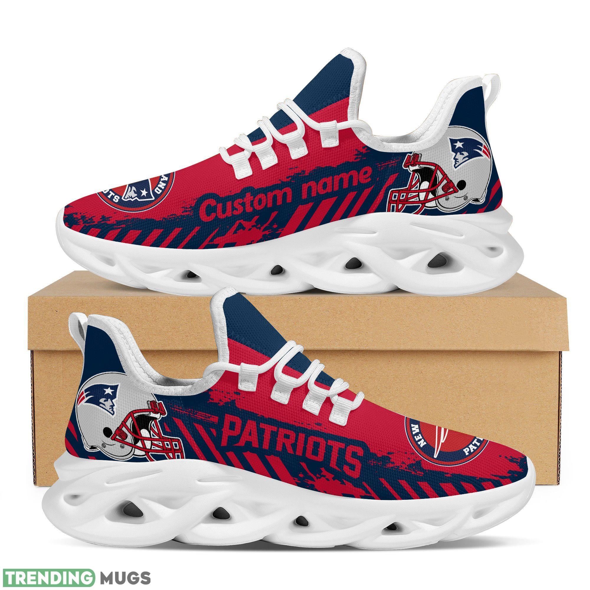 New England Patriots Americanfootball Team Helmet Custom Name Men And Women Max Soul Sneakers Shoes For Fans - New England Patriots Americanfootball Team Helmet Custom Name Personalized Men And Women Max Soul Sneakers Shoes For Fans_1 New England Patriots Americanfootball Team Helmet Custom Name Men And Women Max Soul Sneakers Shoes For Fans - New England Patriots Americanfootball Team Helmet Custom Name Personalized Men And Women Max Soul Sneakers Shoes For Fans_1