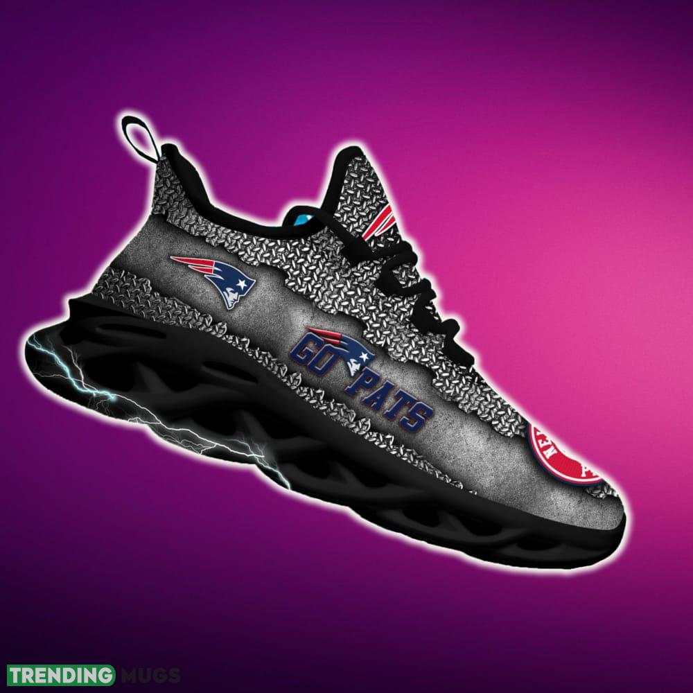 New England Patriots Statement Sports Sneakers Ideas For Men And Women Gift Max Soul Shoes - New England Patriots Clunky shoes Best Gift Ever!_1 New England Patriots Statement Sports Sneakers Ideas For Men And Women Gift Max Soul Shoes - New England Patriots Clunky shoes Best Gift Ever!_1