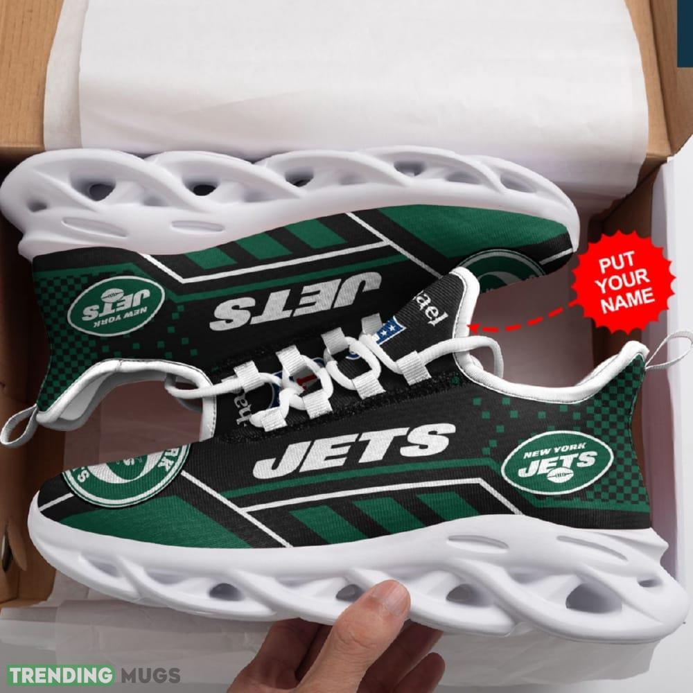 New York Jets Custom Name Max Soul Sneaker Shoes For Fan - New York Jets Max Soul Sneaker Shoes For Fan_1 New York Jets Custom Name Max Soul Sneaker Shoes For Fan - New York Jets Max Soul Sneaker Shoes For Fan_1
