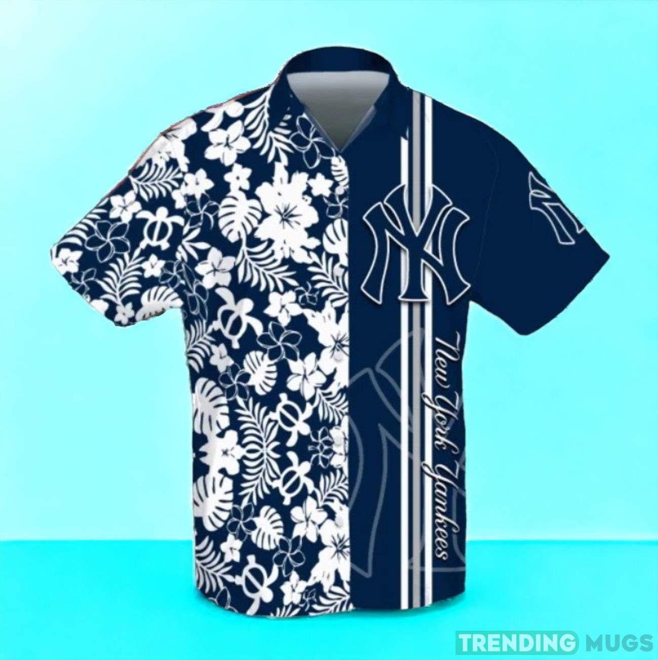 New York Yankess All Over Print Hawaiian Shirt Product Photo 1