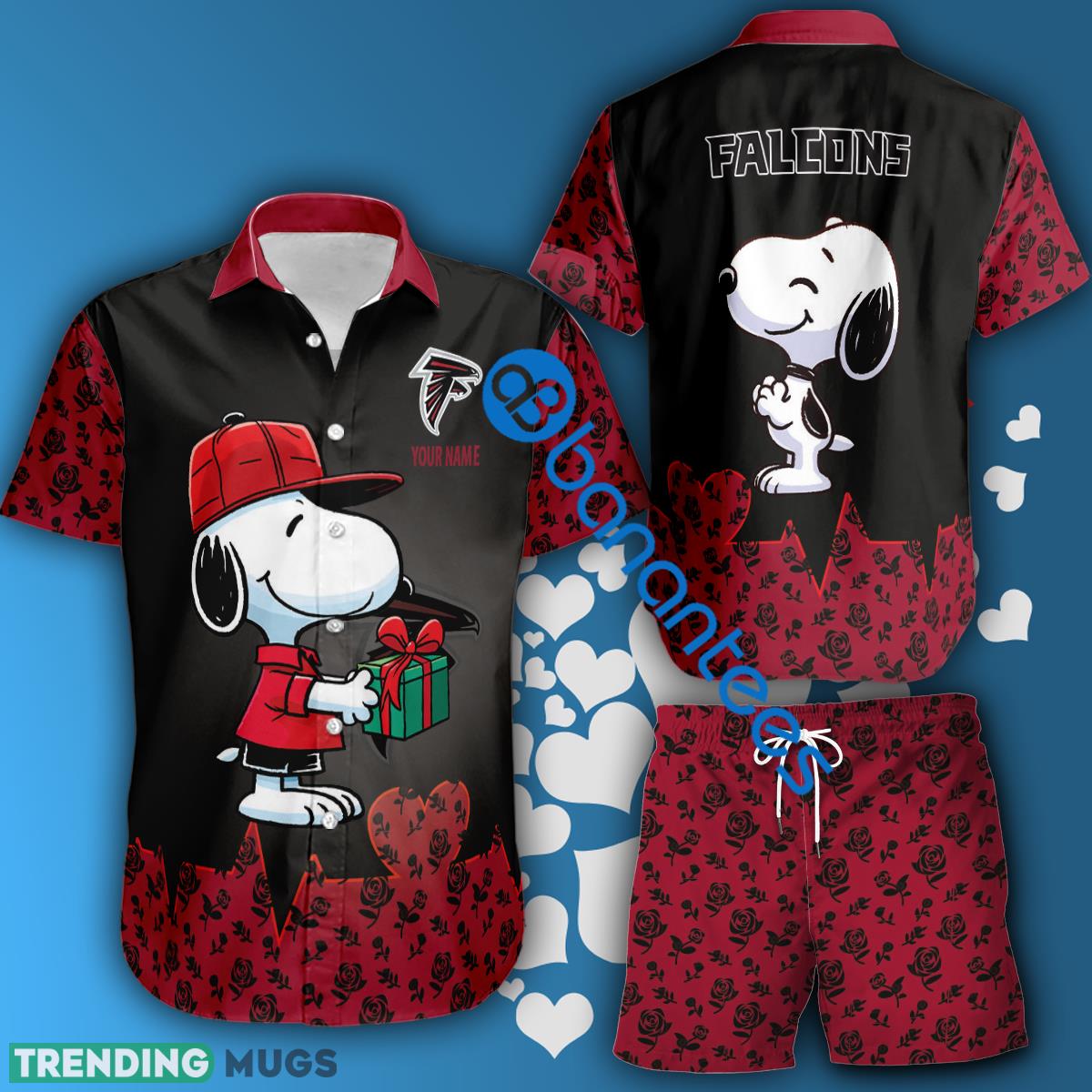 NFL Atlanta Falcons Snoopy Gift Boyfriend And Girlfriend Hawaiian Shirt And Short Set Custom Name - NFL Atlanta Falcons Snoopy Gift Boyfriend And Girlfriend Hawaiian Shirt And Short Set Custom Name NFL Atlanta Falcons Snoopy Gift Boyfriend And Girlfriend Hawaiian Shirt And Short Set Custom Name - NFL Atlanta Falcons Snoopy Gift Boyfriend And Girlfriend Hawaiian Shirt And Short Set Custom Name