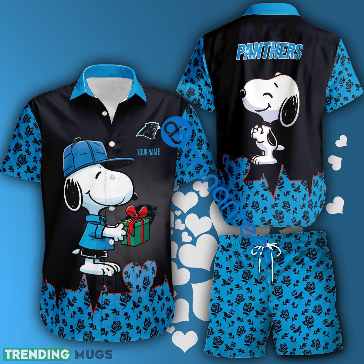 NFL Carolina Panthers Snoopy Gift Boyfriend And Girlfriend Combo Hawaiian Shirt And Short Custom Name - NFL Carolina Panthers Snoopy Gift Boyfriend And Girlfriend Combo Hawaiian Shirt And Short Custom Name NFL Carolina Panthers Snoopy Gift Boyfriend And Girlfriend Combo Hawaiian Shirt And Short Custom Name - NFL Carolina Panthers Snoopy Gift Boyfriend And Girlfriend Combo Hawaiian Shirt And Short Custom Name